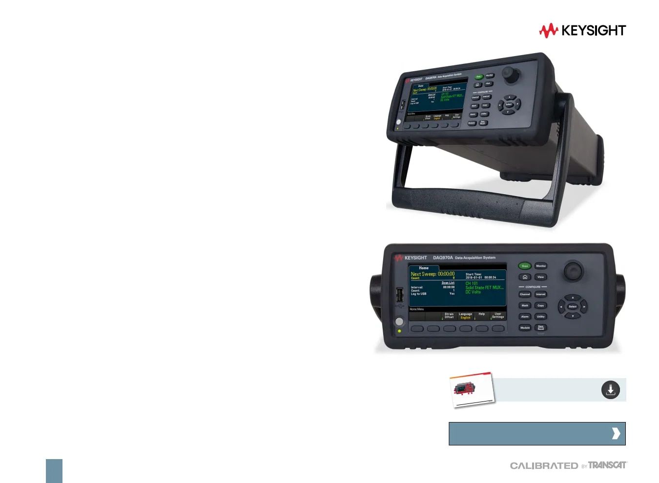 Transcat Test and Measurement Catalog Weekly Ad January 1 - December 31, 2026