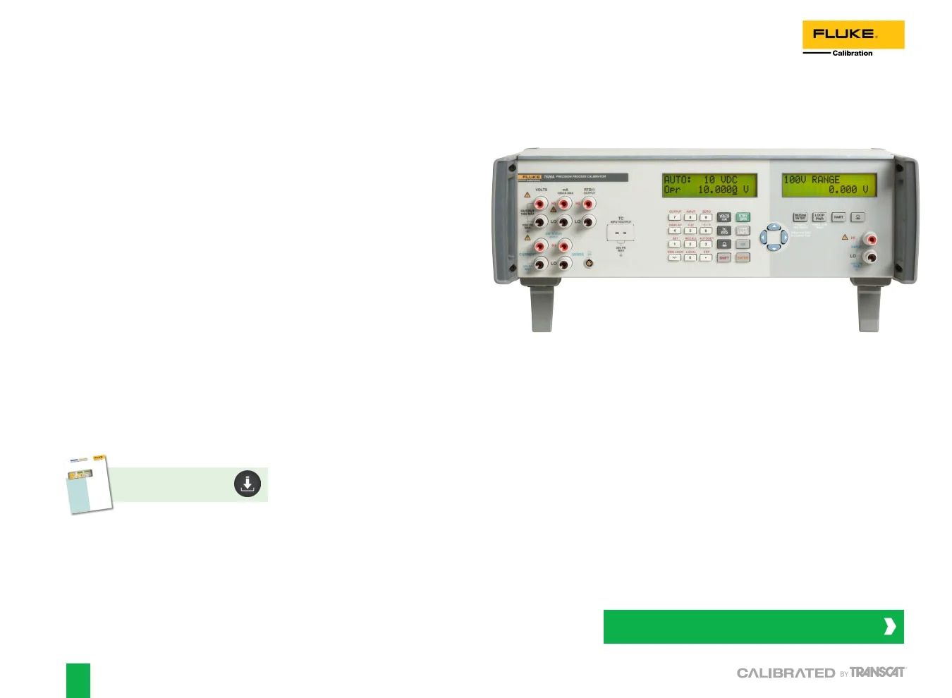 Transcat Test and Measurement Catalog Weekly Ad January 1 - December 31, 2026