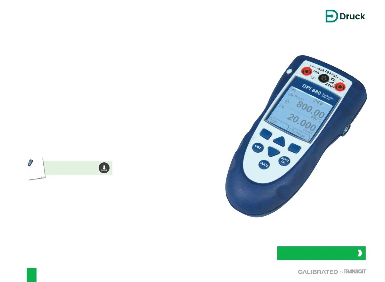 Transcat Test and Measurement Catalog Weekly Ad January 1 - December 31, 2026