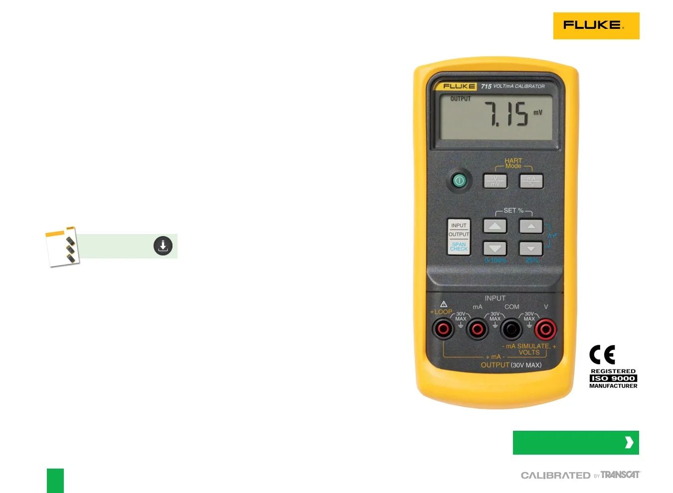 Transcat Test and Measurement Catalog Weekly Ad January 1 - December 31, 2026
