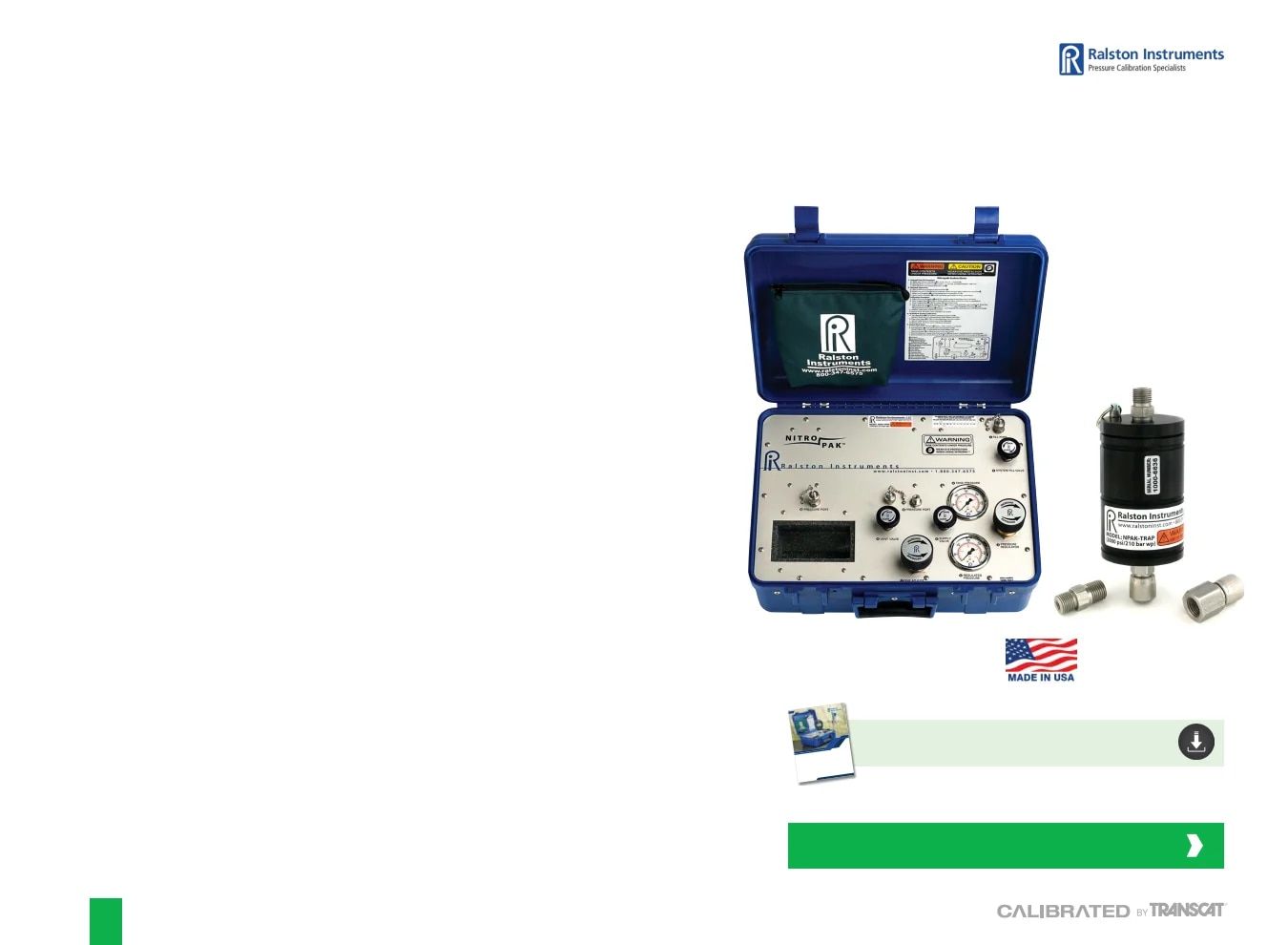 Transcat Test and Measurement Catalog Weekly Ad January 1 - December 31, 2026