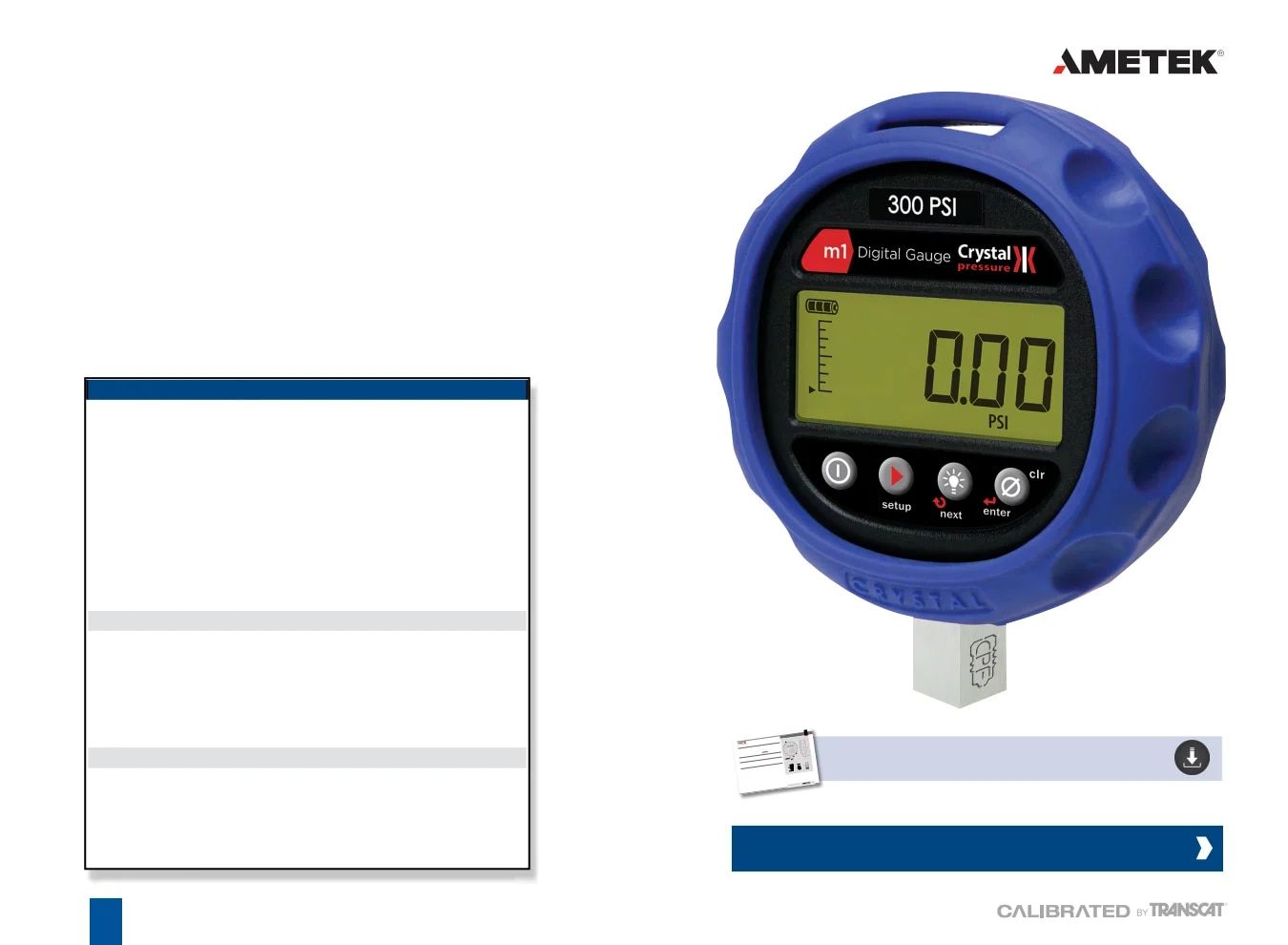 Transcat Test and Measurement Catalog Weekly Ad January 1 - December 31, 2026