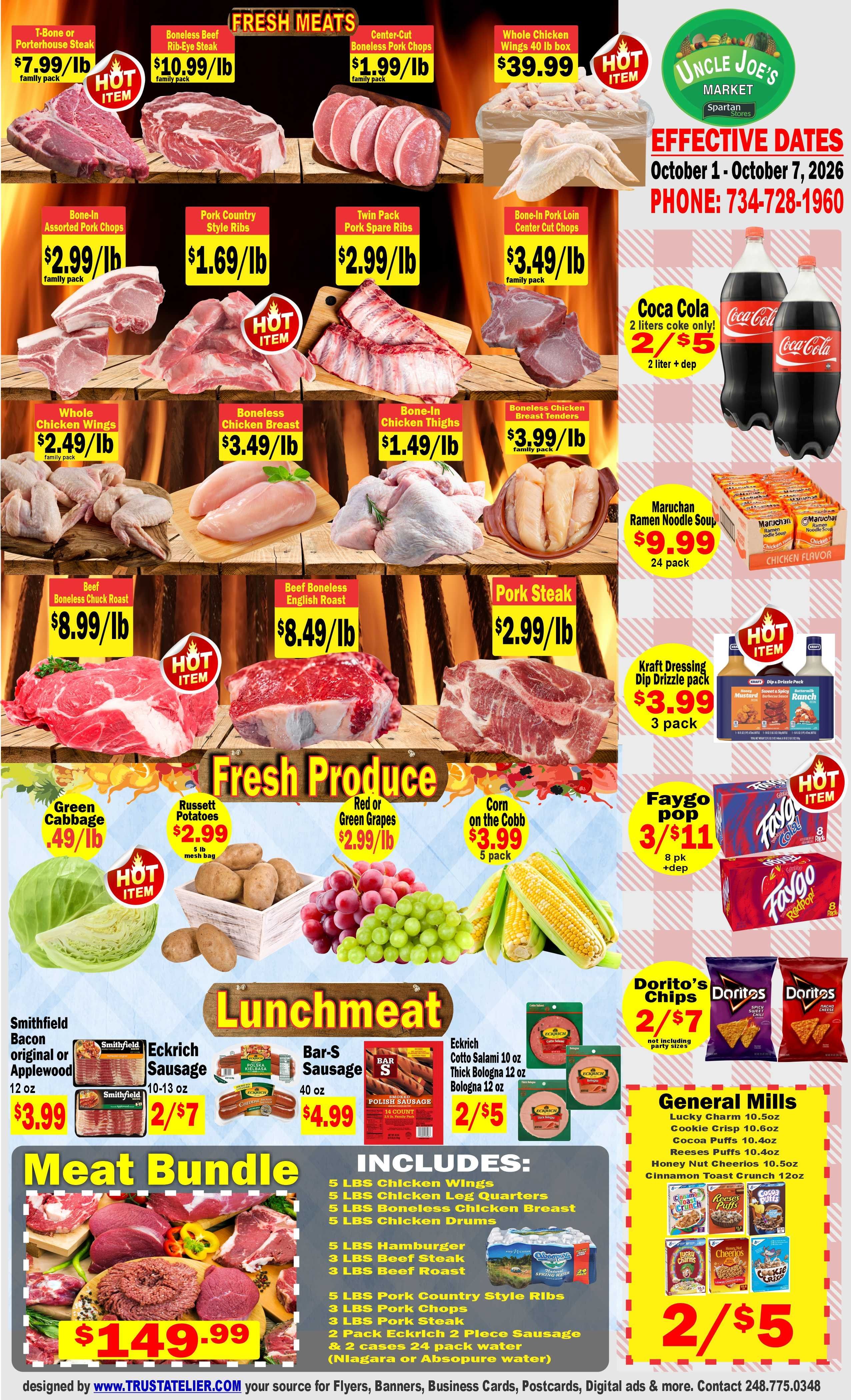 Uncle Joe's Market Weekly Ad October 1 - 7, 2026