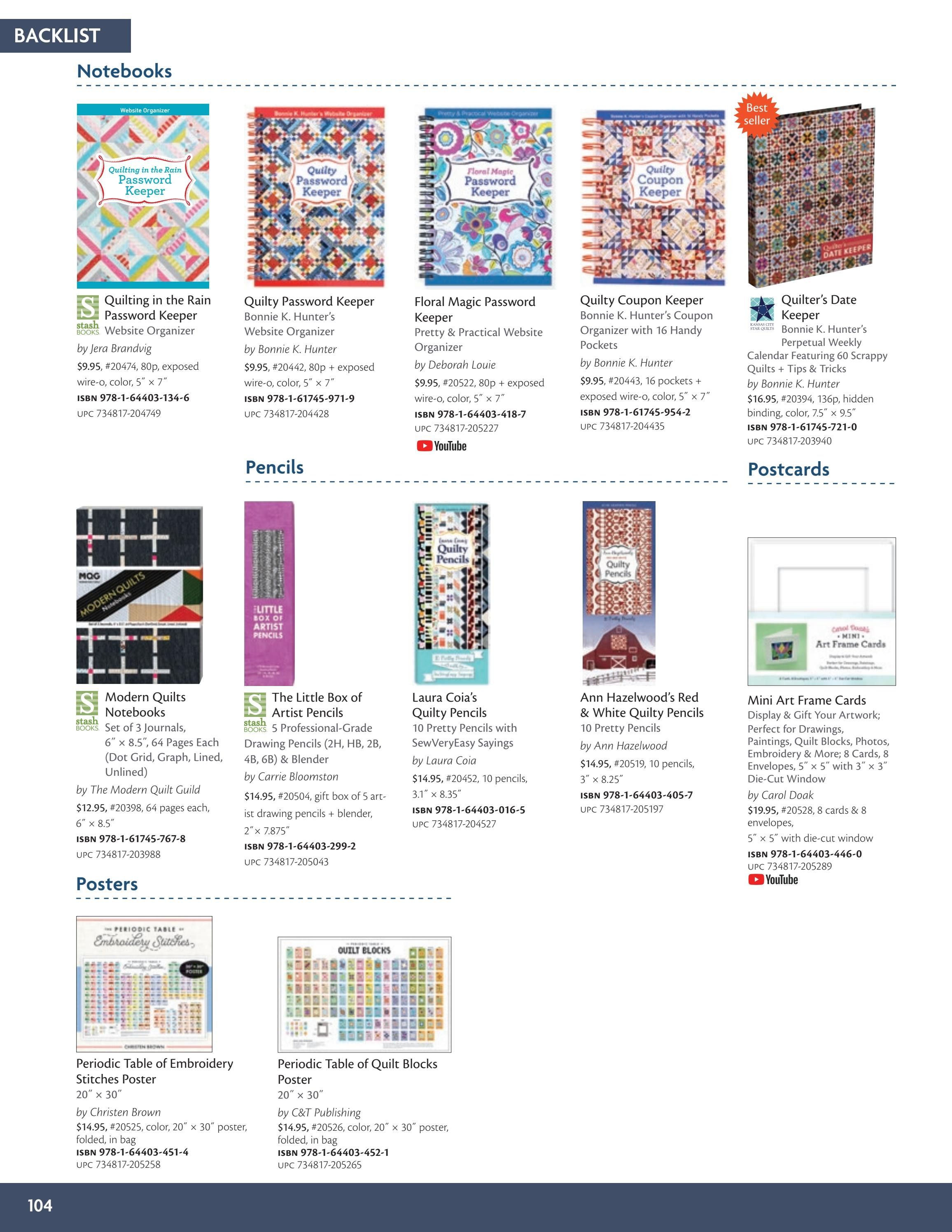C&T Publishing Spring Book and Craft Catalog Weekly Ad January 1 - December 31, 2026