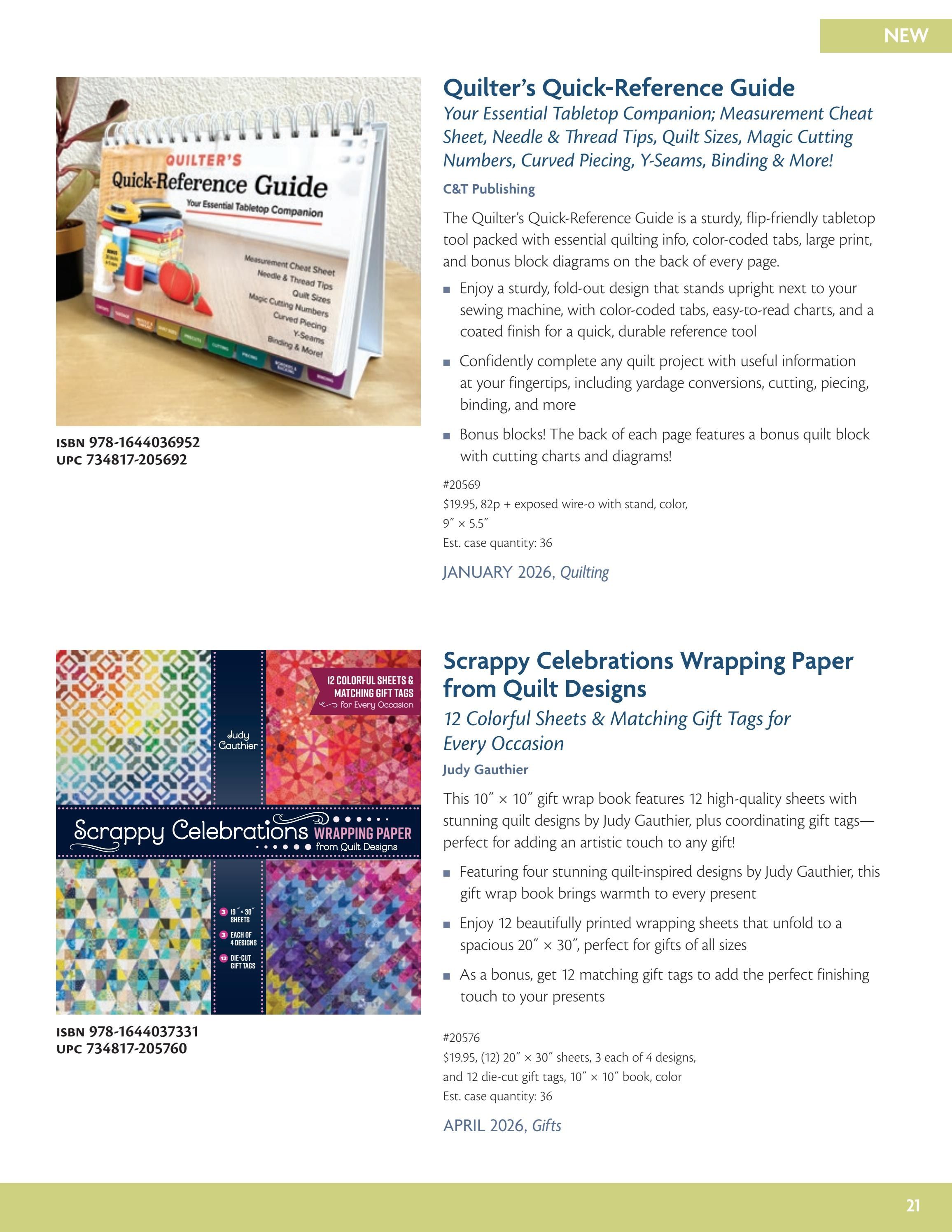C&T Publishing Spring Book and Craft Catalog Weekly Ad January 1 - December 31, 2026