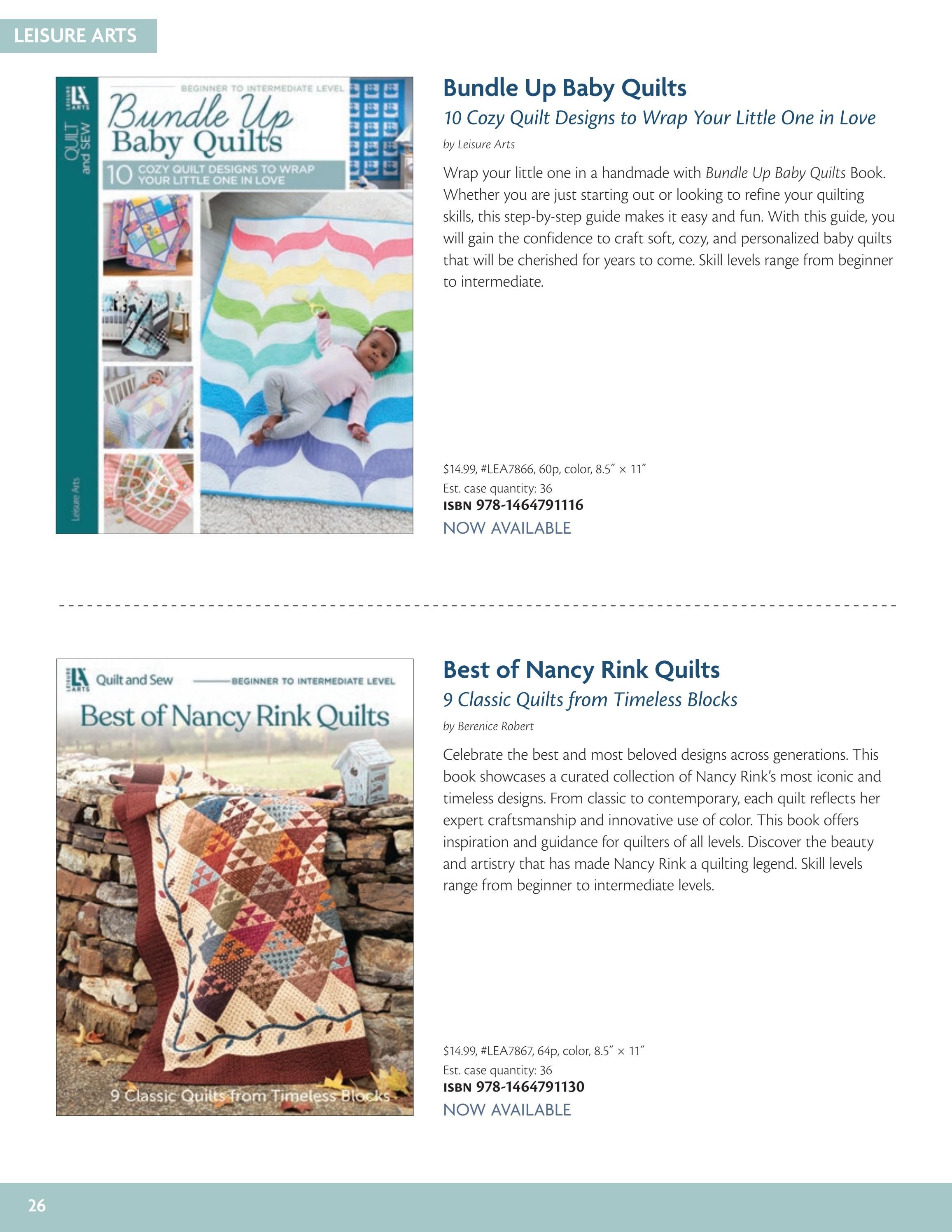 C&T Publishing Spring Book and Craft Catalog Weekly Ad January 1 - December 31, 2026