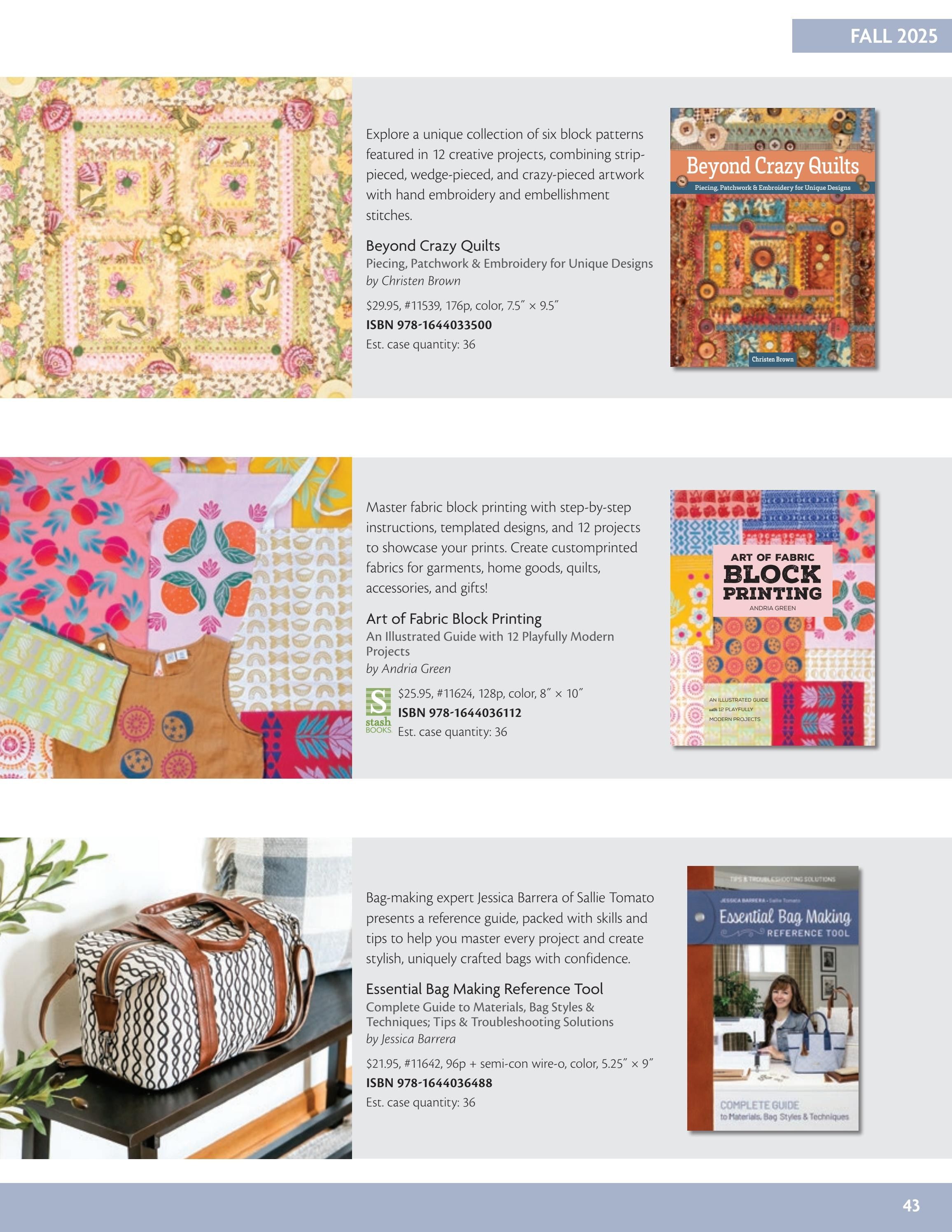 C&T Publishing Spring Book and Craft Catalog Weekly Ad January 1 - December 31, 2026