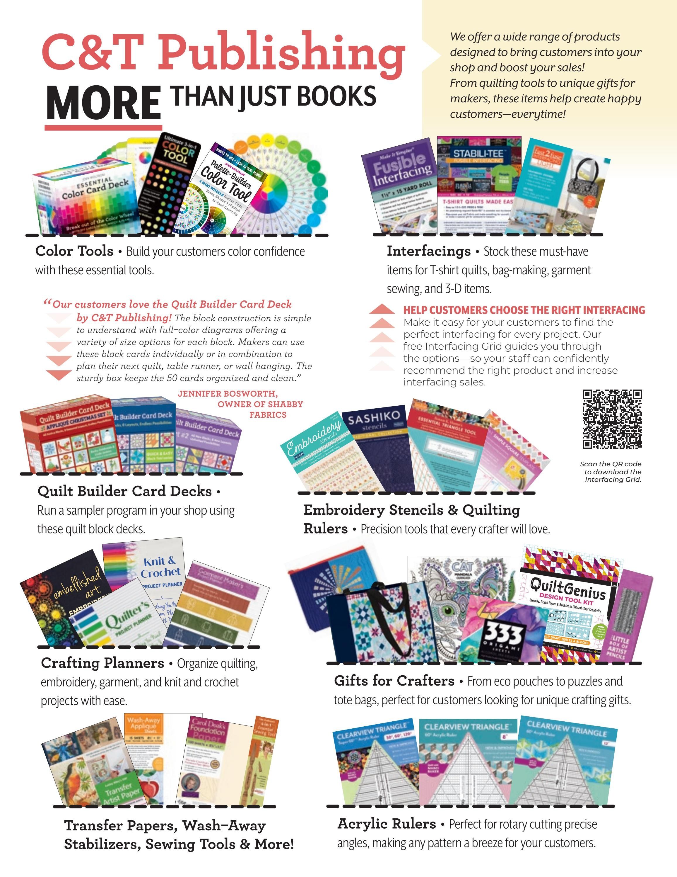 C&T Publishing Spring Book and Craft Catalog Weekly Ad January 1 - December 31, 2026