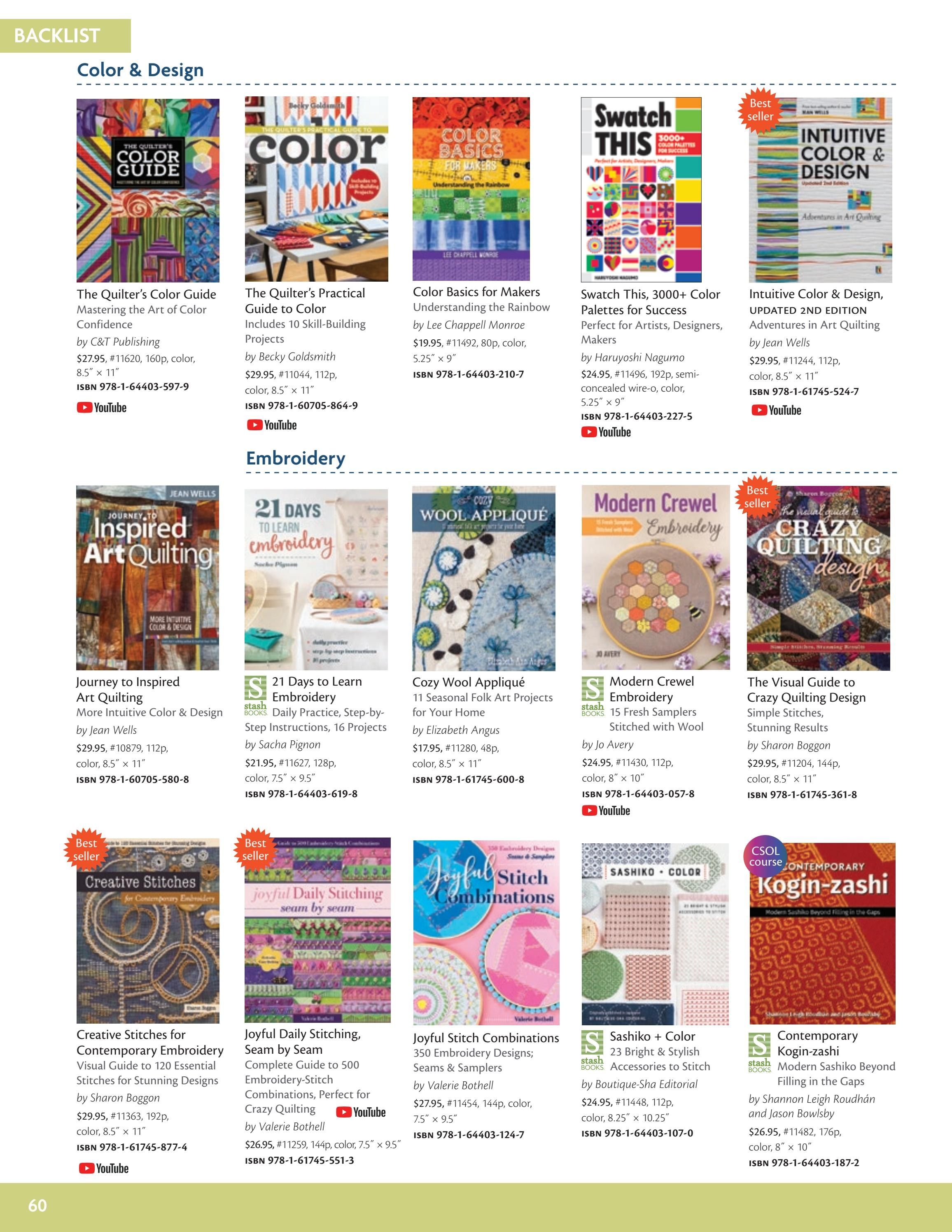 C&T Publishing Spring Book and Craft Catalog Weekly Ad January 1 - December 31, 2026