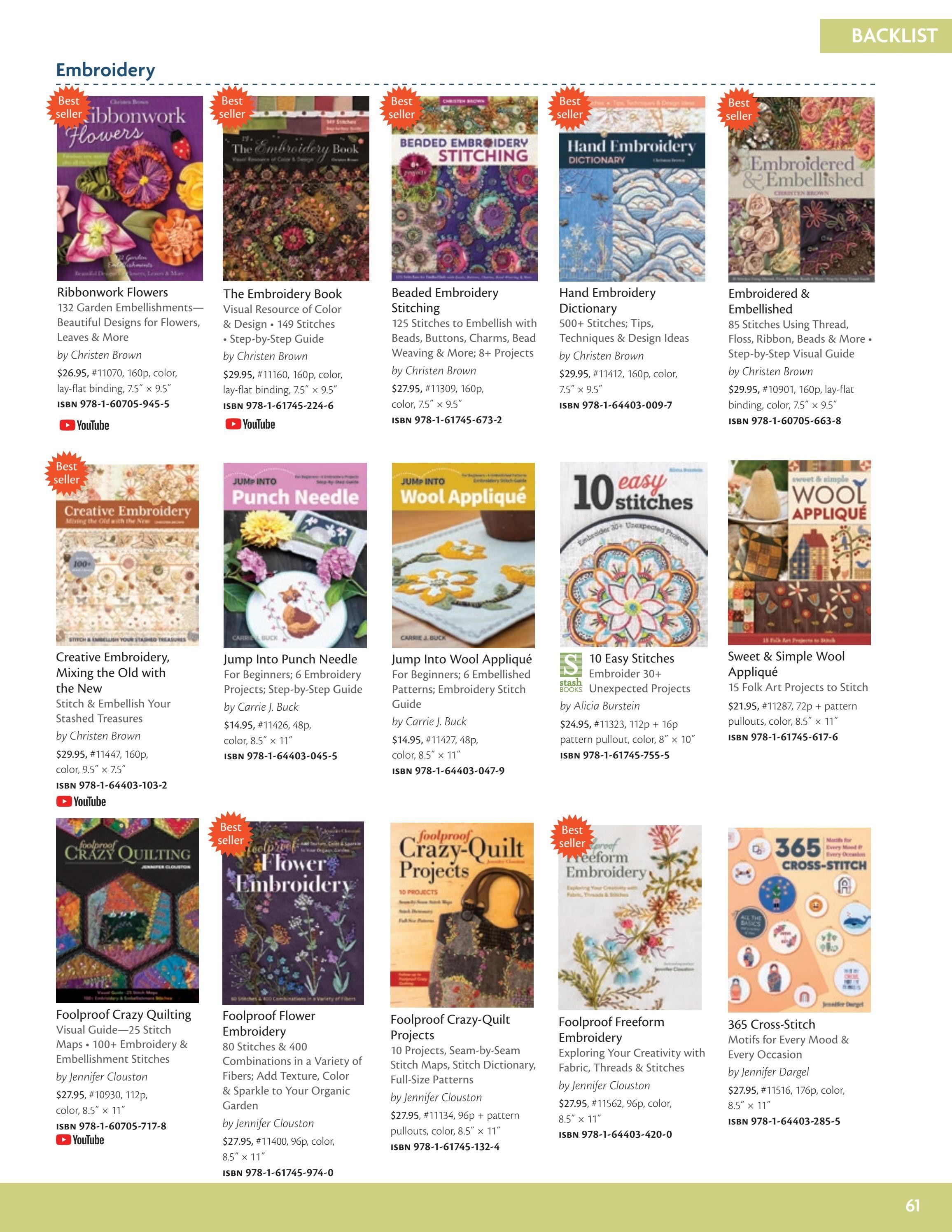 C&T Publishing Spring Book and Craft Catalog Weekly Ad January 1 - December 31, 2026