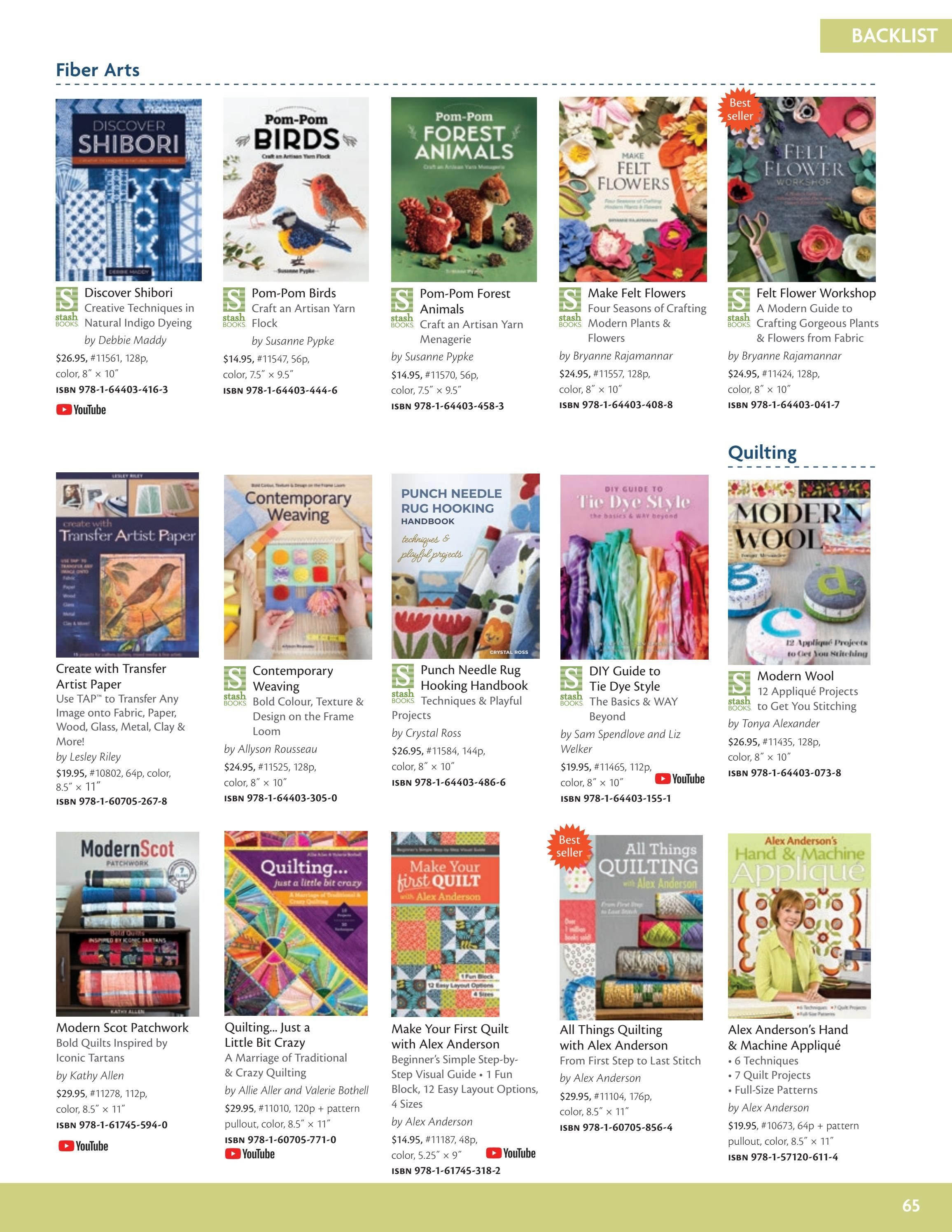 C&T Publishing Spring Book and Craft Catalog Weekly Ad January 1 - December 31, 2026