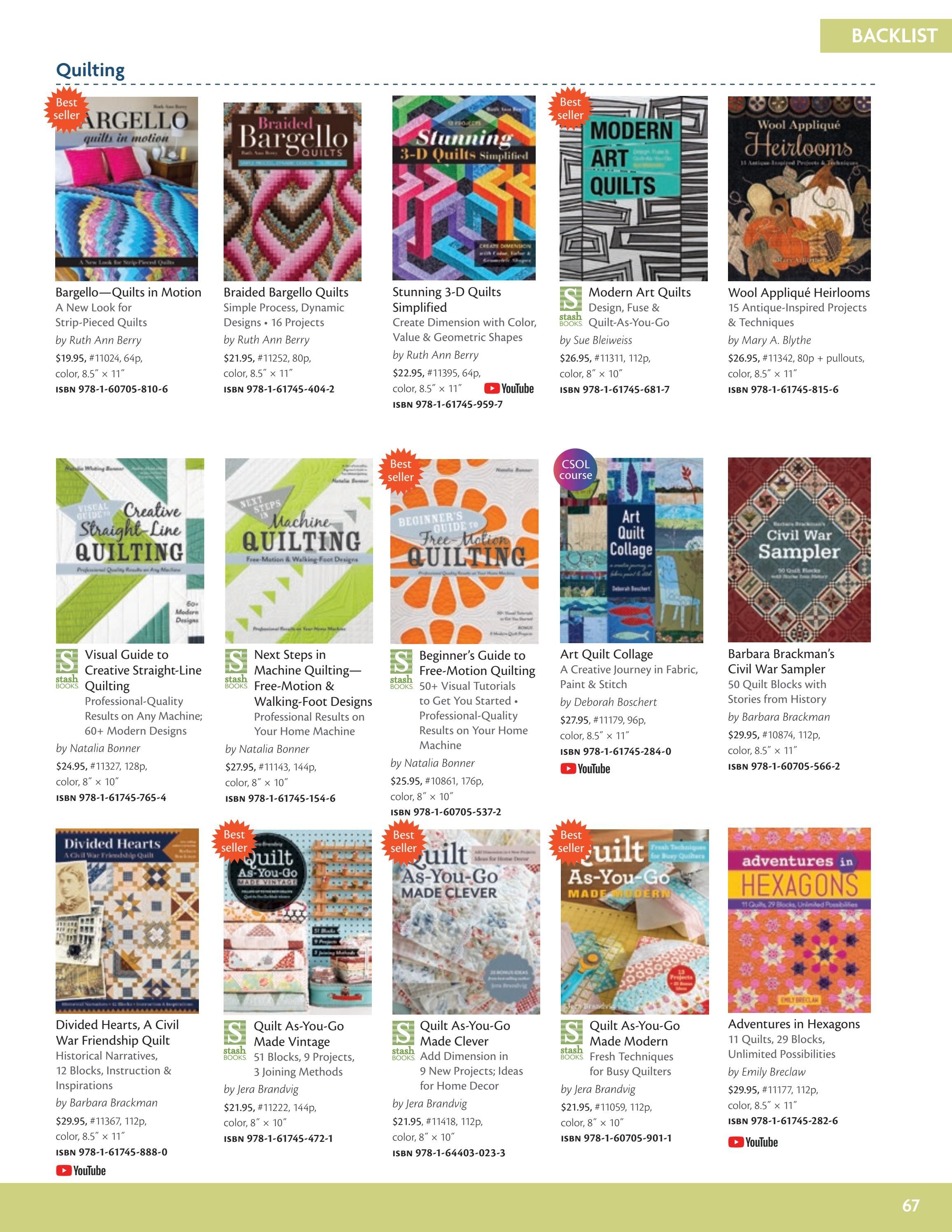 C&T Publishing Spring Book and Craft Catalog Weekly Ad January 1 - December 31, 2026