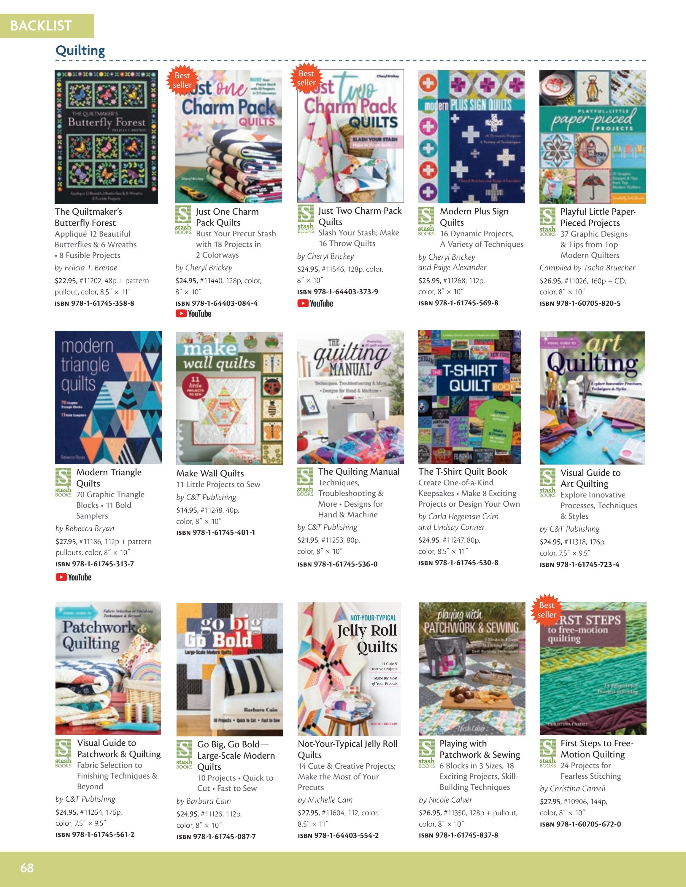 C&T Publishing Spring Book and Craft Catalog Weekly Ad January 1 - December 31, 2026