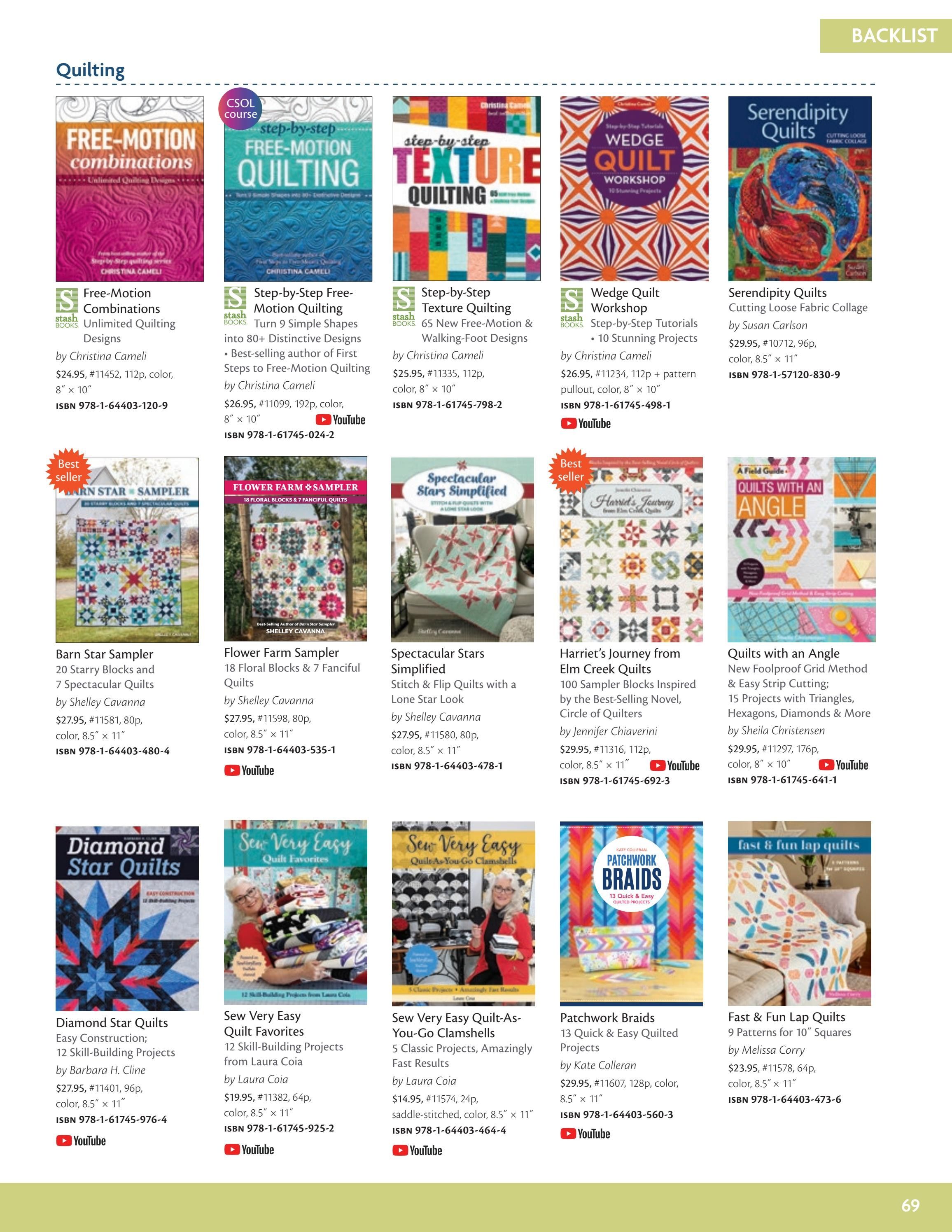 C&T Publishing Spring Book and Craft Catalog Weekly Ad January 1 - December 31, 2026