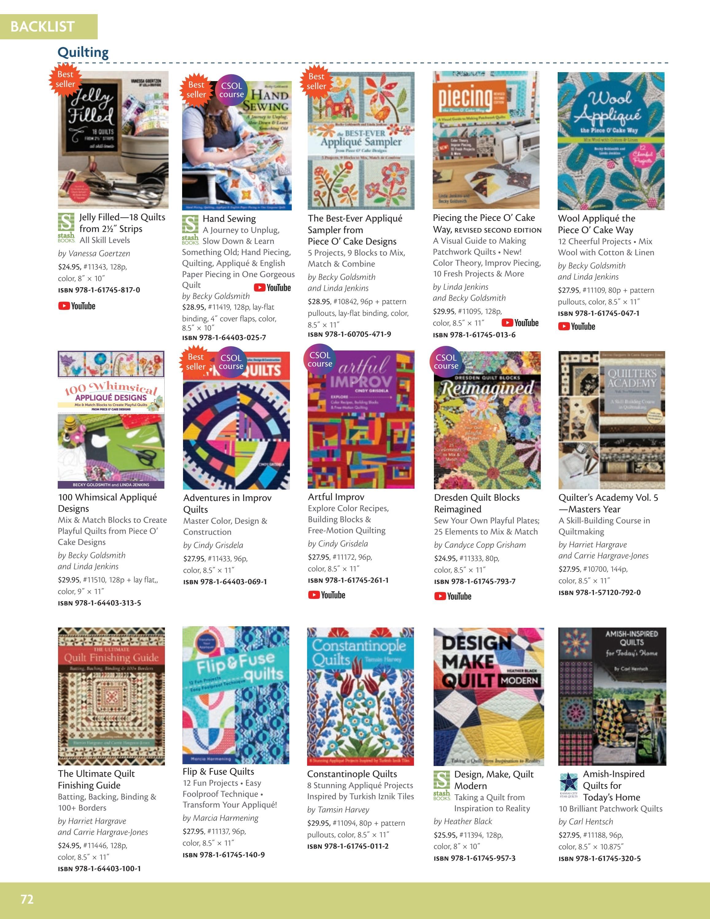 C&T Publishing Spring Book and Craft Catalog Weekly Ad January 1 - December 31, 2026