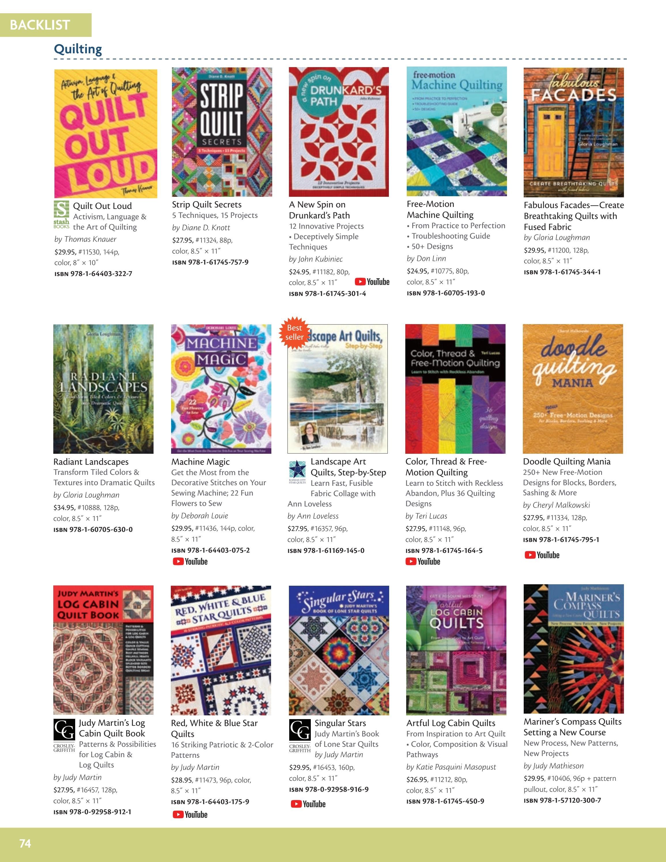 C&T Publishing Spring Book and Craft Catalog Weekly Ad January 1 - December 31, 2026