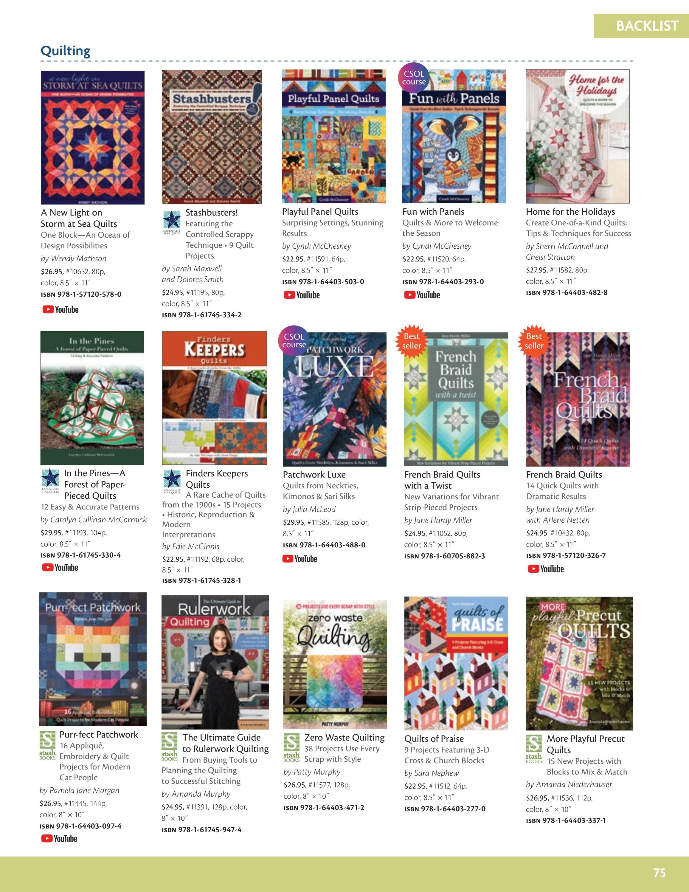 C&T Publishing Spring Book and Craft Catalog Weekly Ad January 1 - December 31, 2026