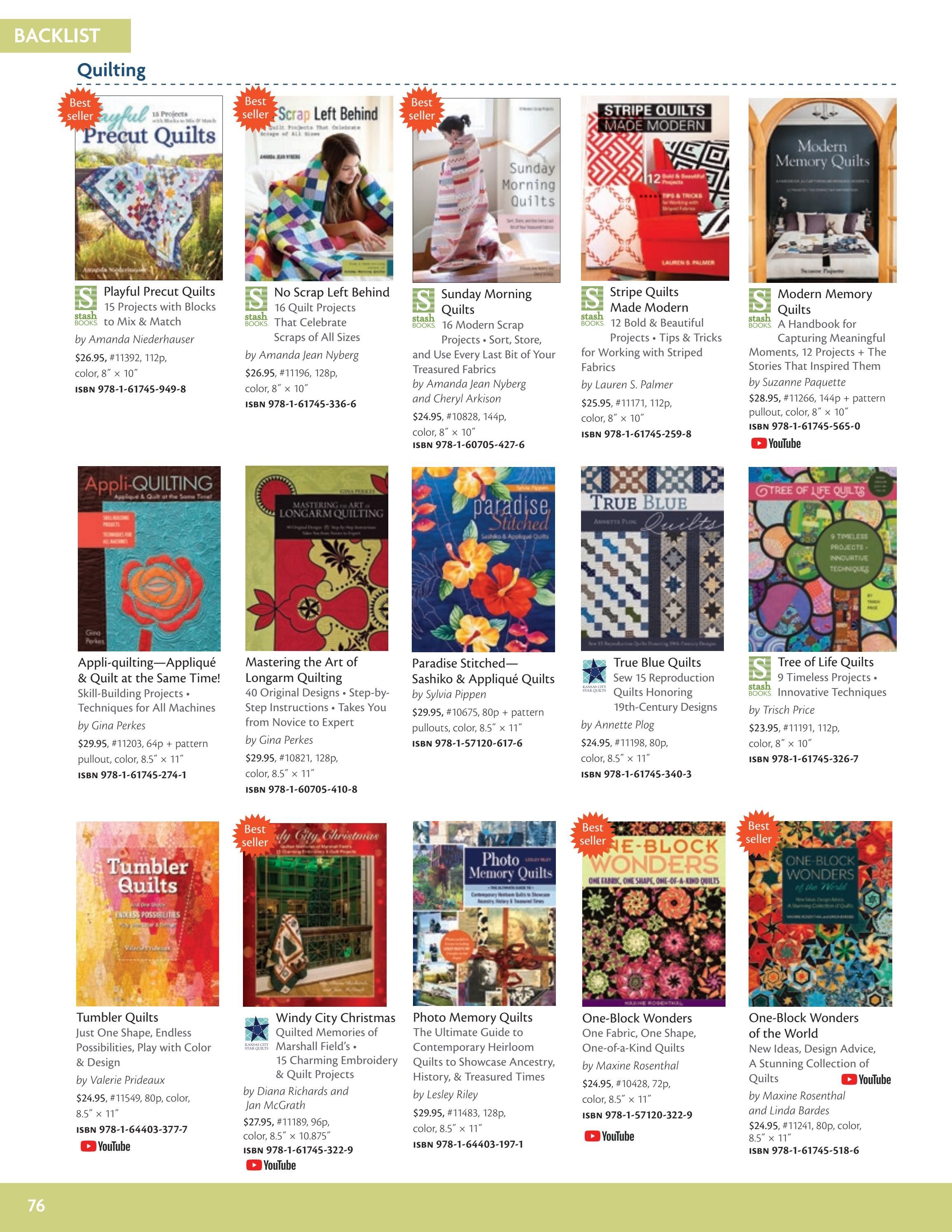 C&T Publishing Spring Book and Craft Catalog Weekly Ad January 1 - December 31, 2026