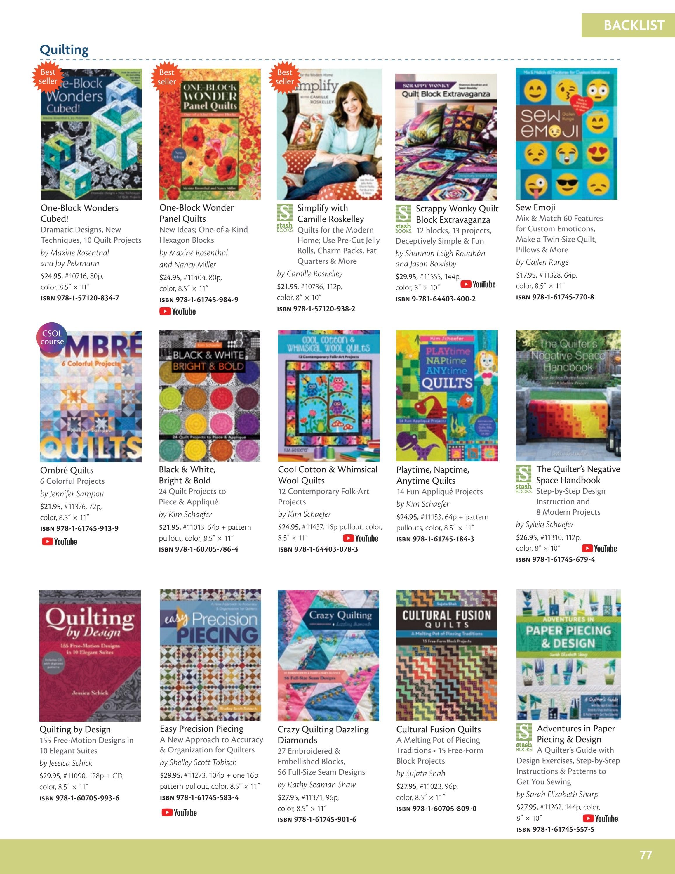 C&T Publishing Spring Book and Craft Catalog Weekly Ad January 1 - December 31, 2026