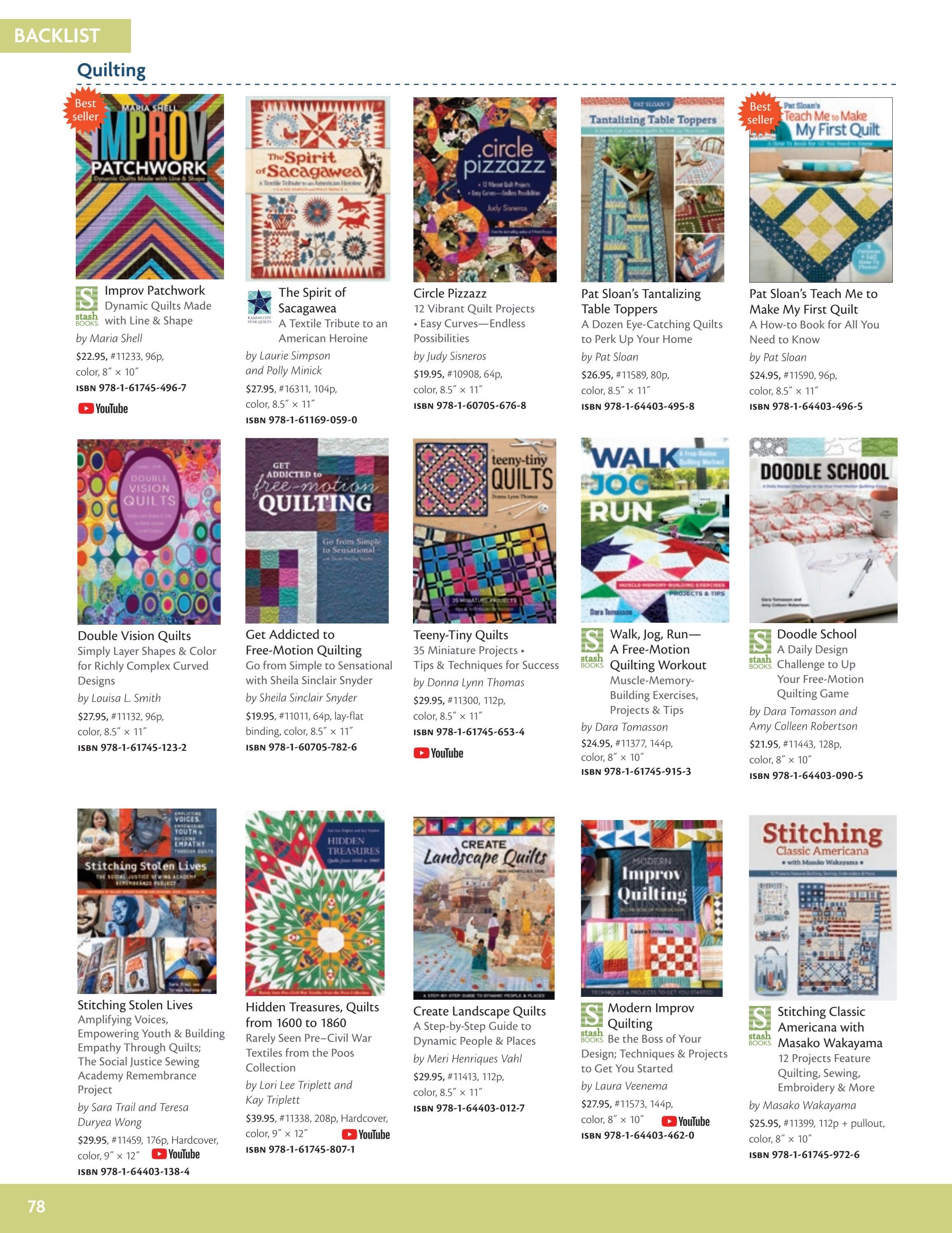 C&T Publishing Spring Book and Craft Catalog Weekly Ad January 1 - December 31, 2026