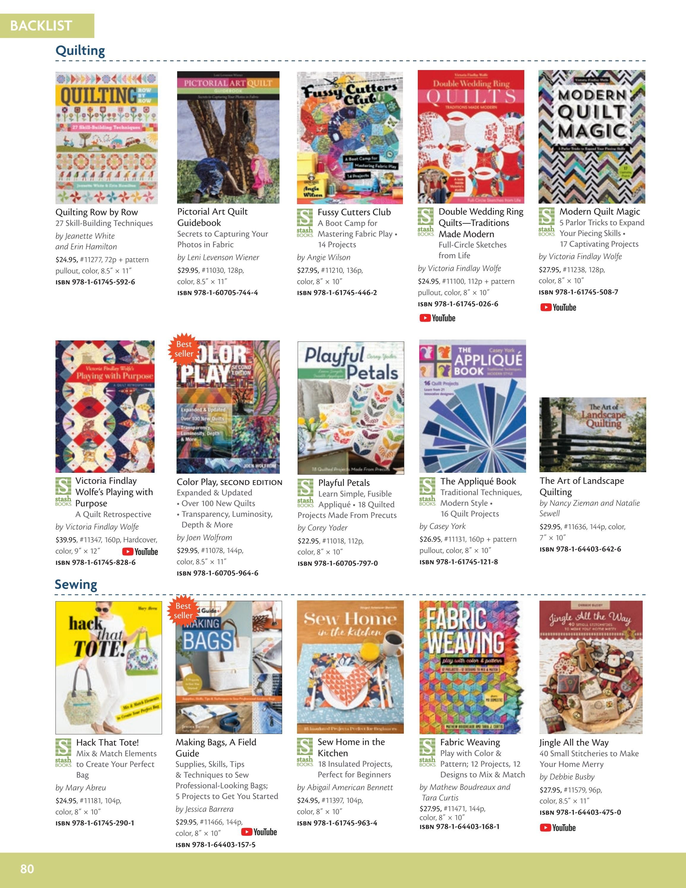 C&T Publishing Spring Book and Craft Catalog Weekly Ad January 1 - December 31, 2026