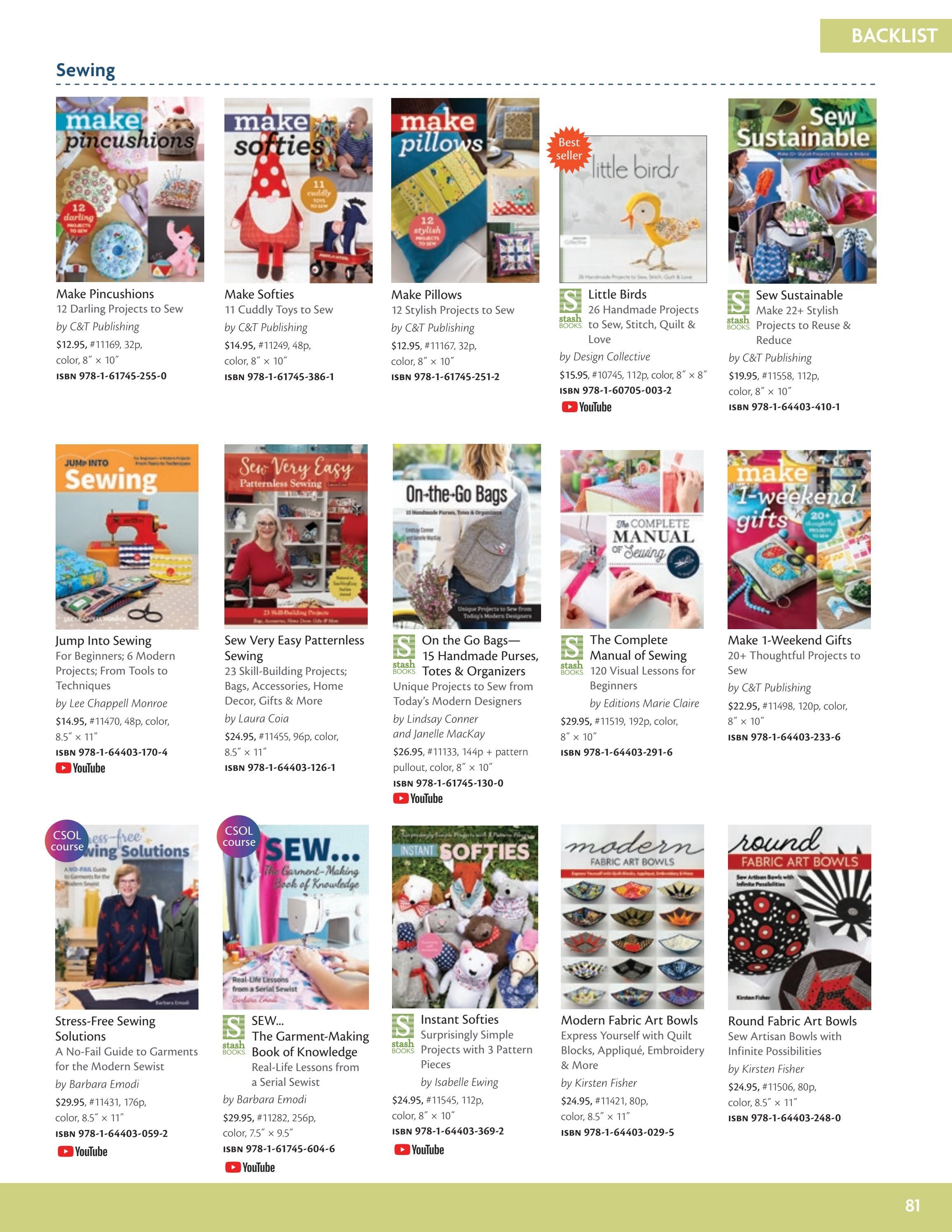 C&T Publishing Spring Book and Craft Catalog Weekly Ad January 1 - December 31, 2026