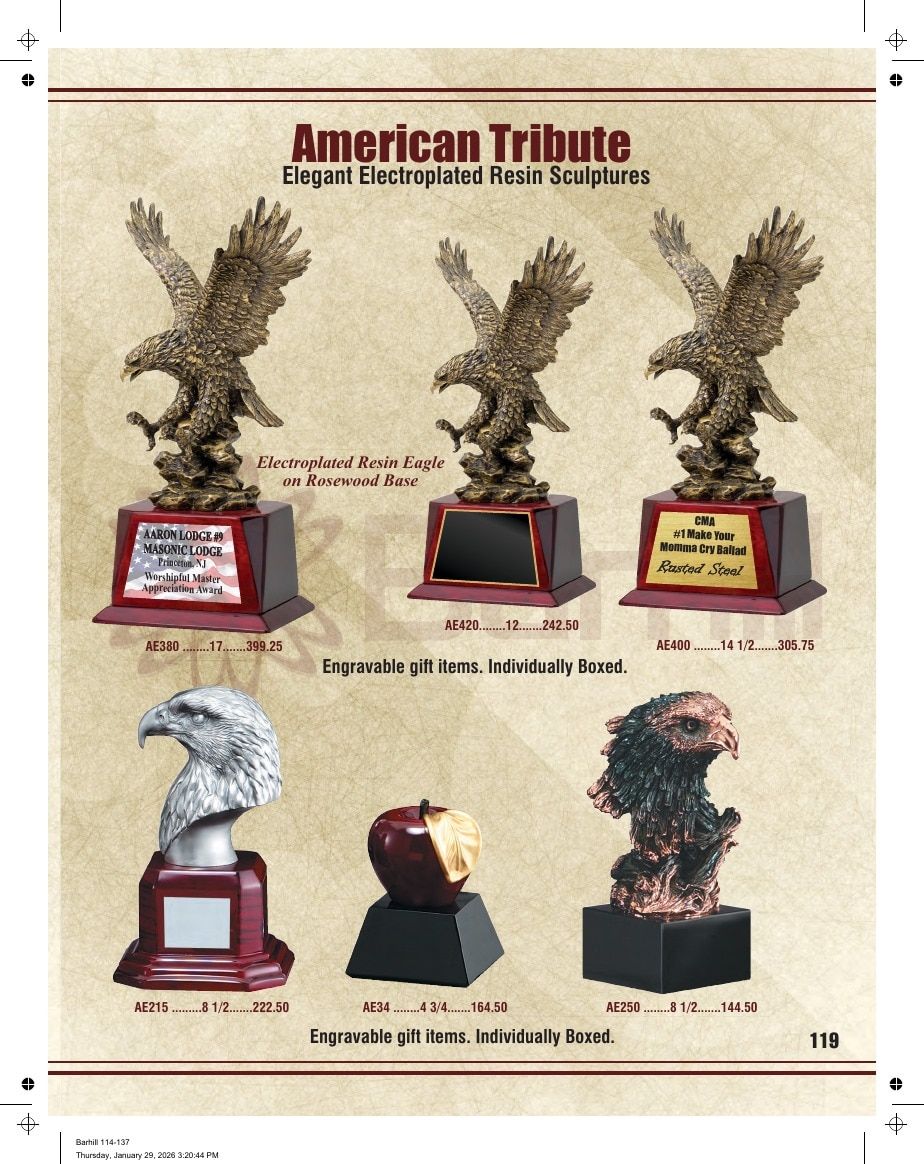 Marco Awards Group Recognition Awards Catalog Weekly Ad January 1 - December 31, 2026