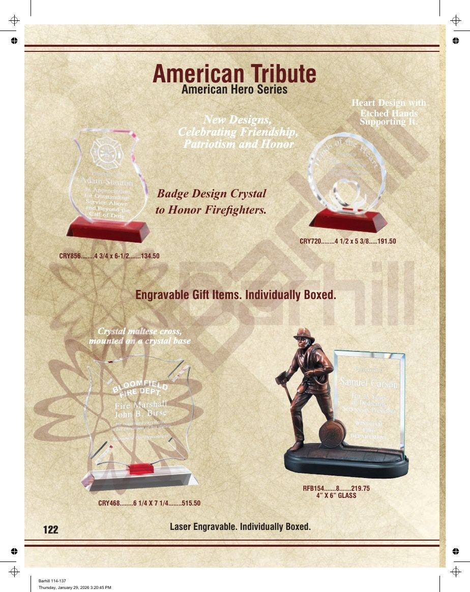 Marco Awards Group Recognition Awards Catalog Weekly Ad January 1 - December 31, 2026