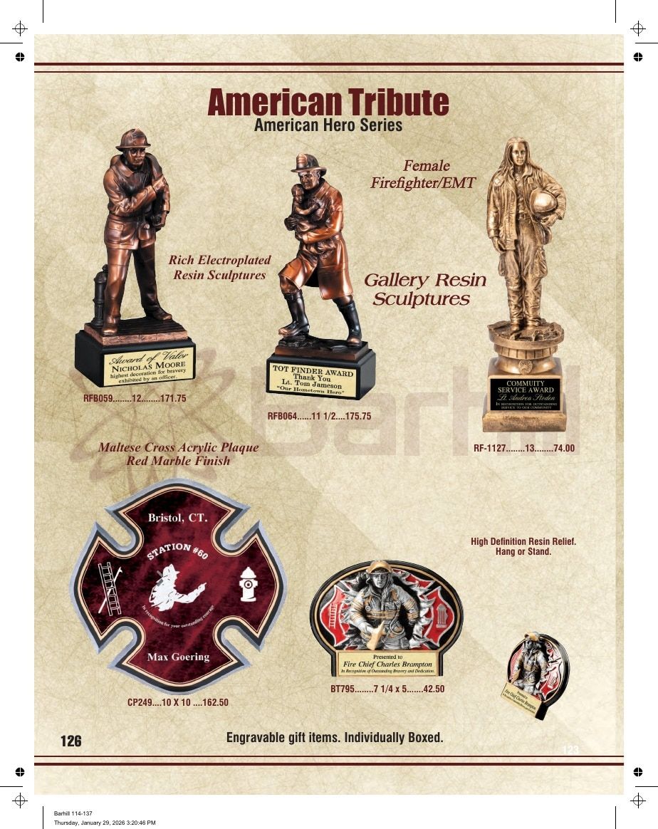 Marco Awards Group Recognition Awards Catalog Weekly Ad January 1 - December 31, 2026
