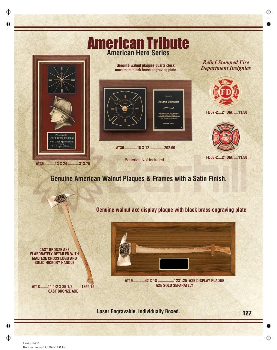 Marco Awards Group Recognition Awards Catalog Weekly Ad January 1 - December 31, 2026