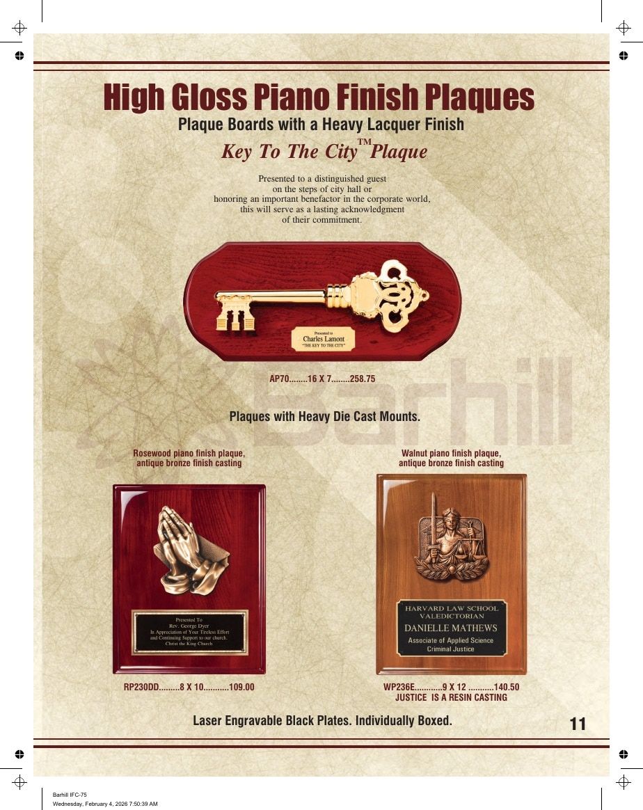 Marco Awards Group Recognition Awards Catalog Weekly Ad January 1 - December 31, 2026