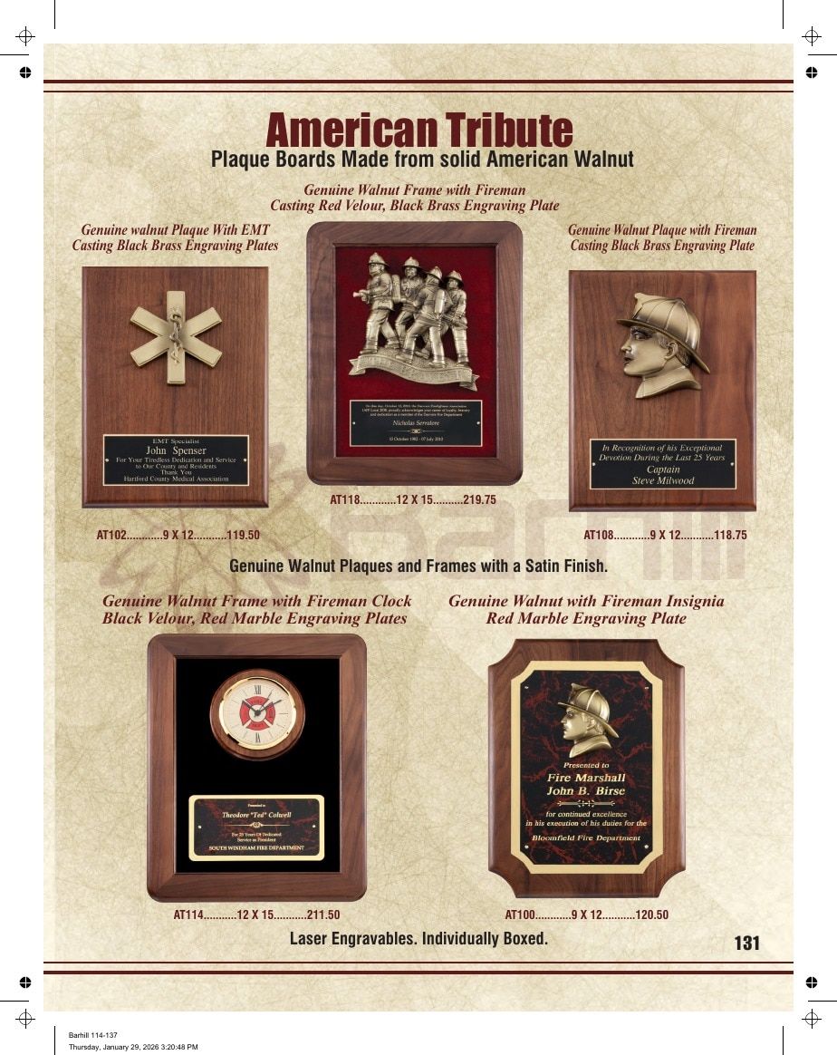 Marco Awards Group Recognition Awards Catalog Weekly Ad January 1 - December 31, 2026