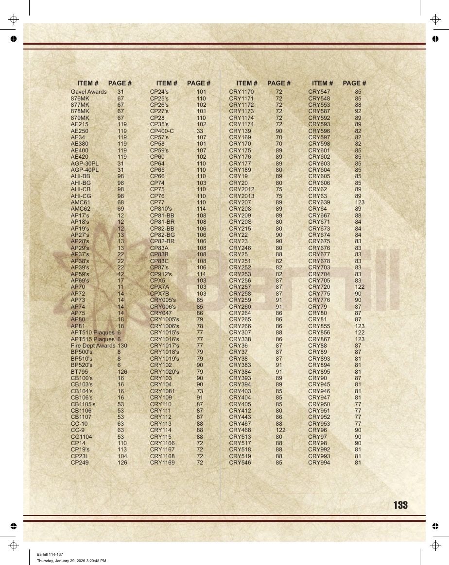 Marco Awards Group Recognition Awards Catalog Weekly Ad January 1 - December 31, 2026