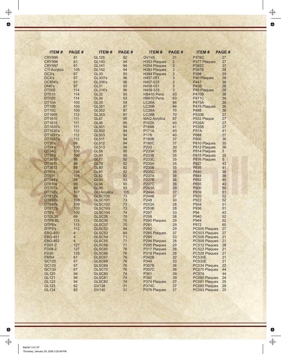 Marco Awards Group Recognition Awards Catalog Weekly Ad January 1 - December 31, 2026