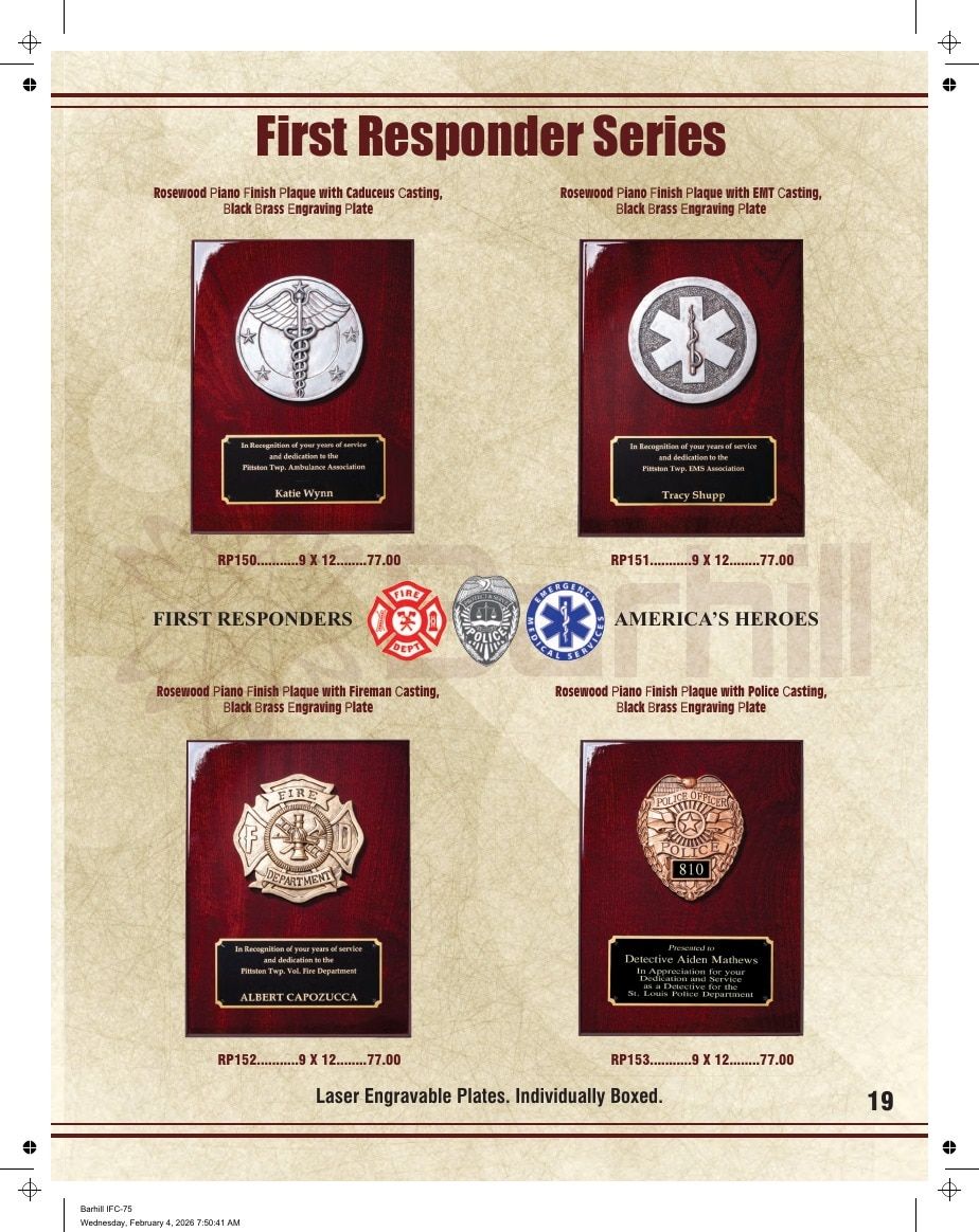 Marco Awards Group Recognition Awards Catalog Weekly Ad January 1 - December 31, 2026