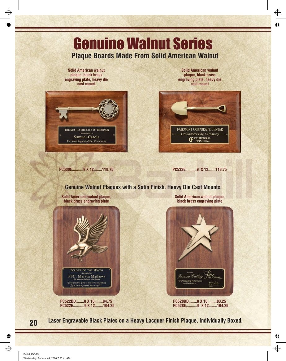 Marco Awards Group Recognition Awards Catalog Weekly Ad January 1 - December 31, 2026