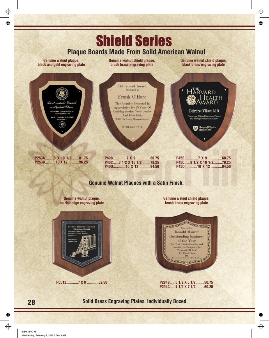 Marco Awards Group Recognition Awards Catalog Weekly Ad January 1 - December 31, 2026