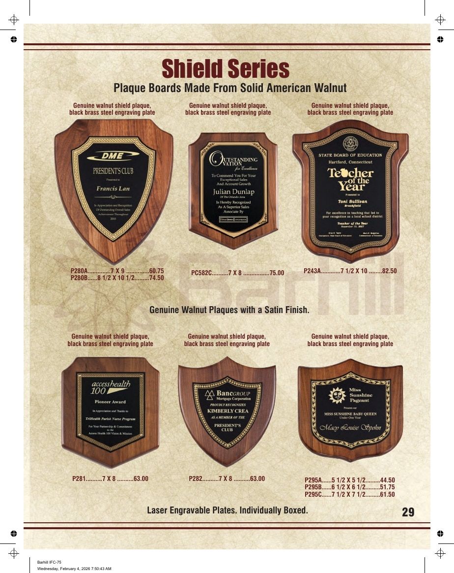 Marco Awards Group Recognition Awards Catalog Weekly Ad January 1 - December 31, 2026