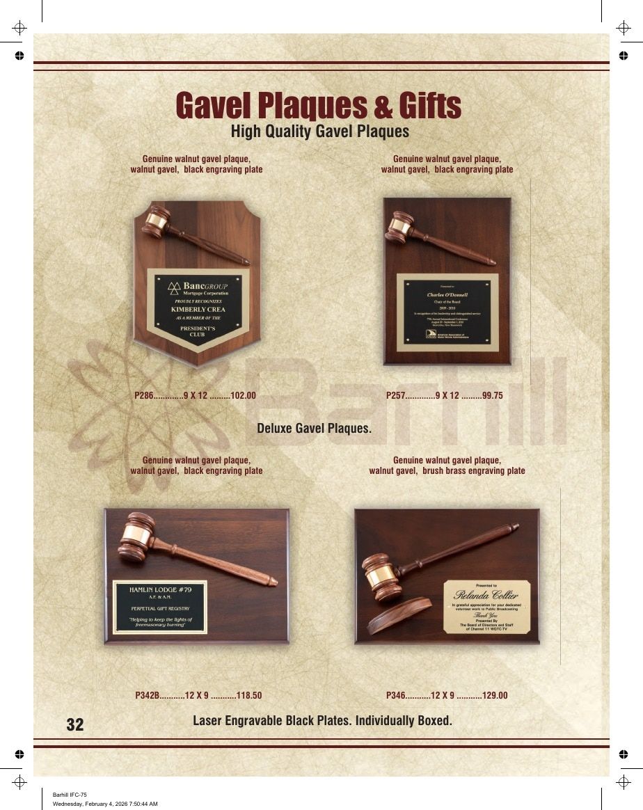 Marco Awards Group Recognition Awards Catalog Weekly Ad January 1 - December 31, 2026