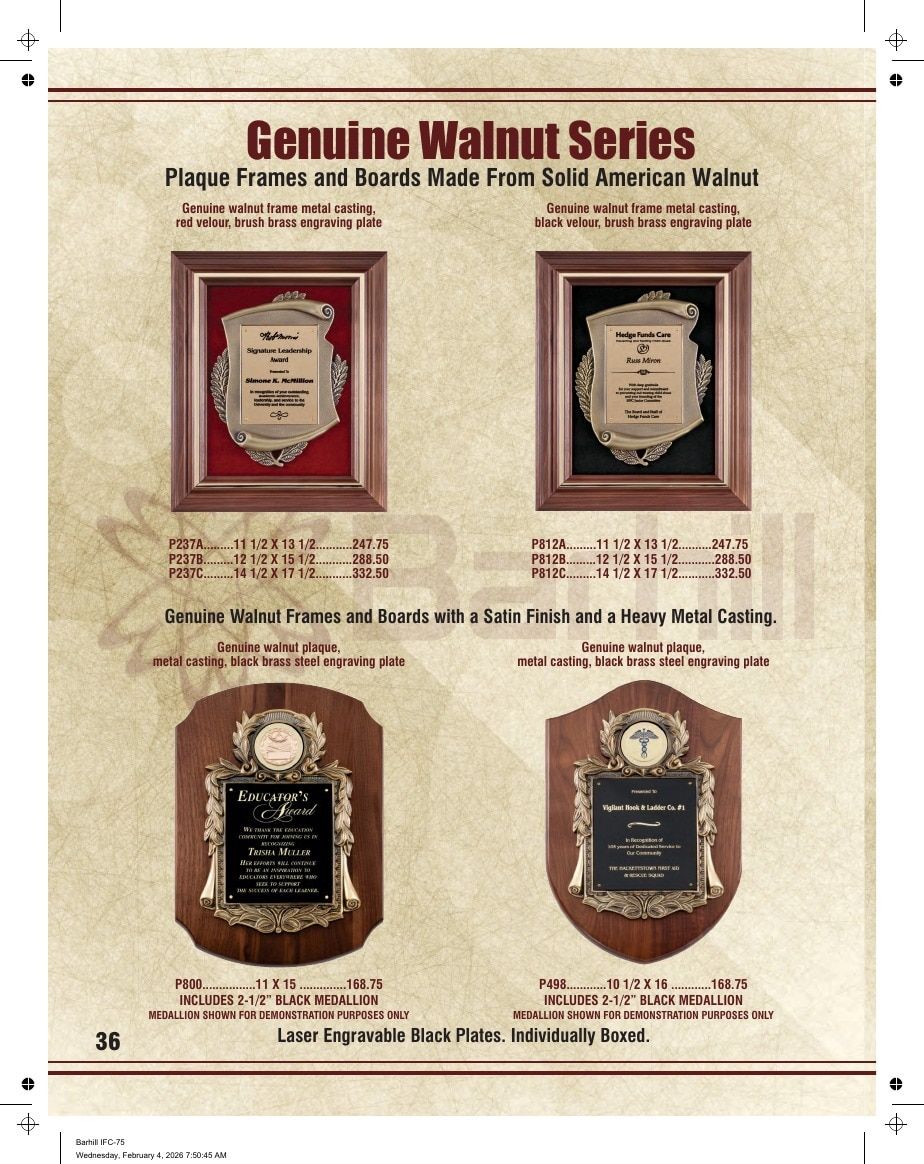 Marco Awards Group Recognition Awards Catalog Weekly Ad January 1 - December 31, 2026