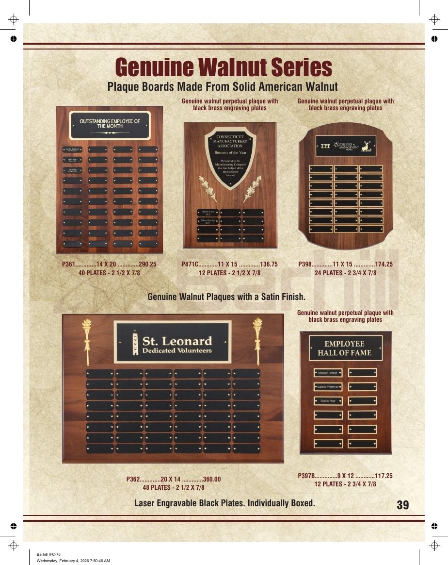 Marco Awards Group Recognition Awards Catalog Weekly Ad January 1 - December 31, 2026