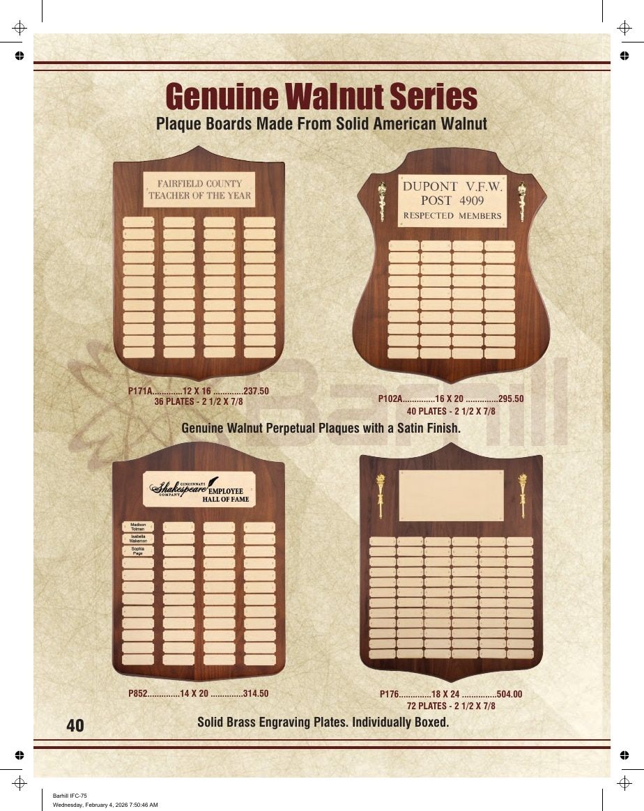 Marco Awards Group Recognition Awards Catalog Weekly Ad January 1 - December 31, 2026