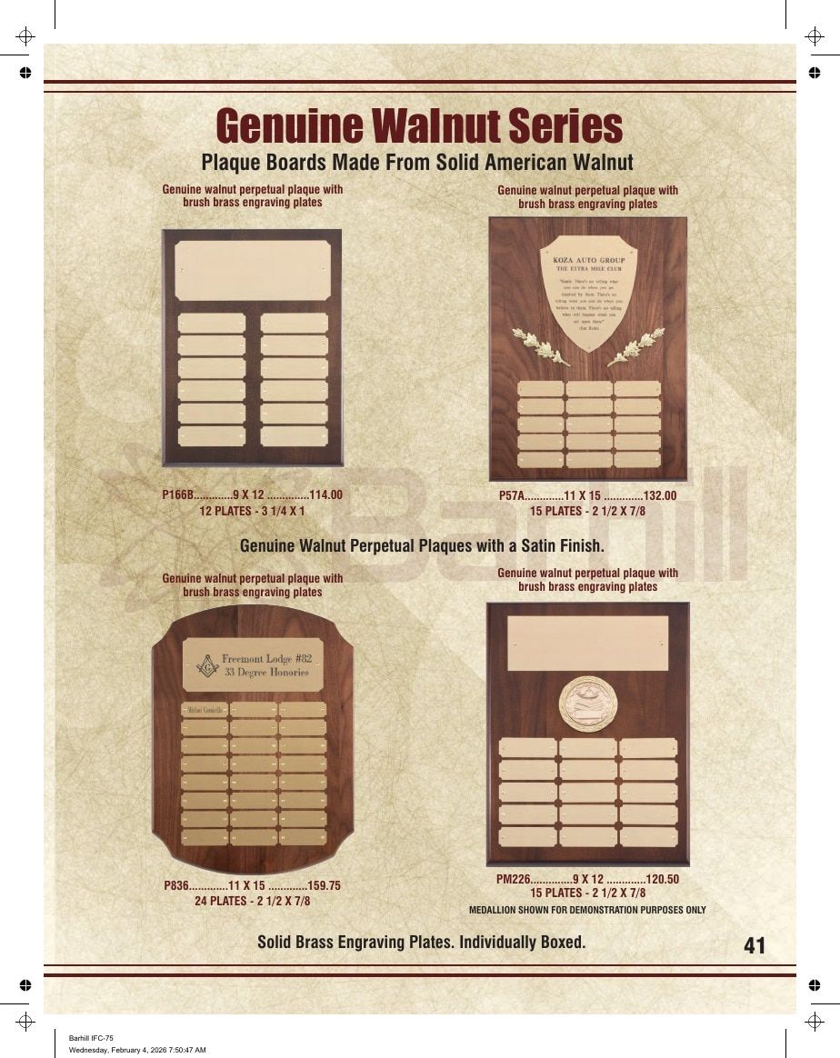 Marco Awards Group Recognition Awards Catalog Weekly Ad January 1 - December 31, 2026