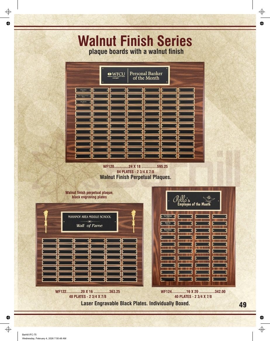 Marco Awards Group Recognition Awards Catalog Weekly Ad January 1 - December 31, 2026