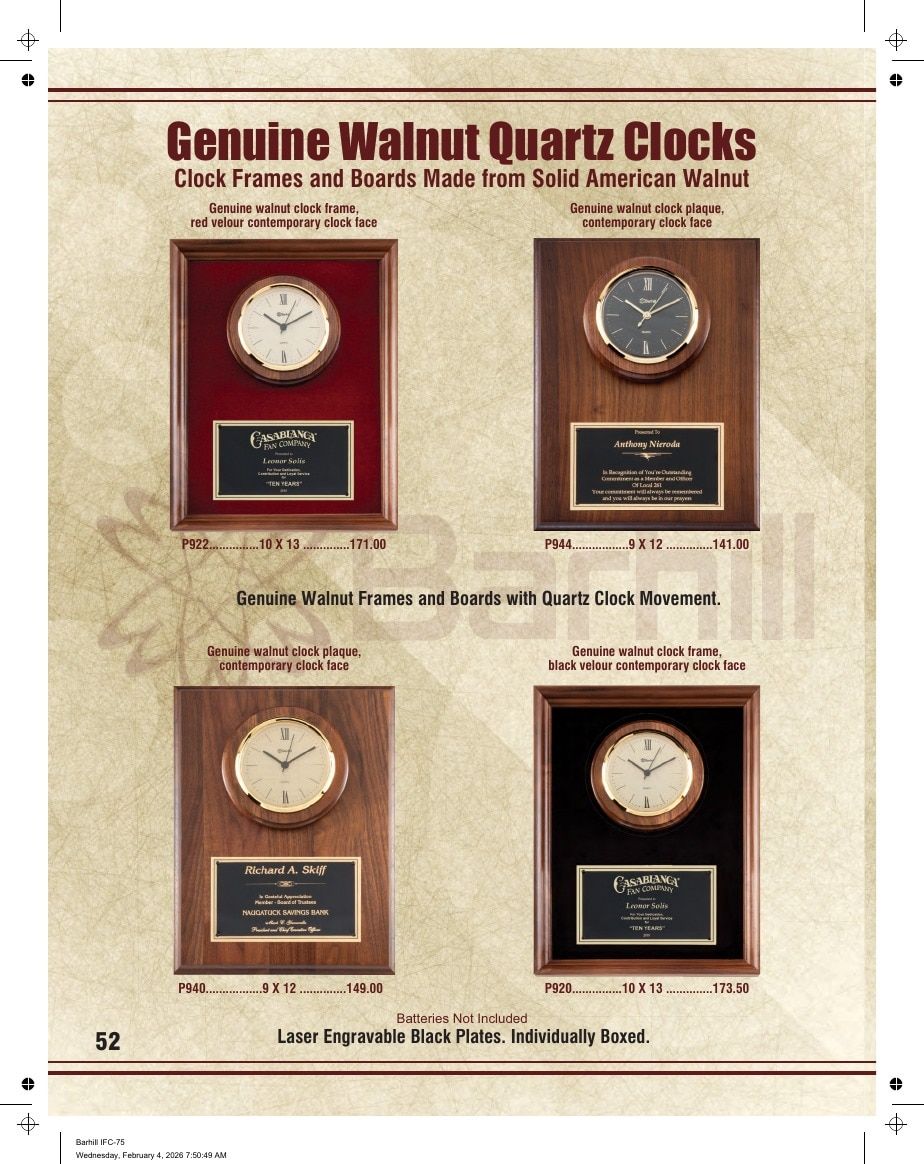 Marco Awards Group Recognition Awards Catalog Weekly Ad January 1 - December 31, 2026