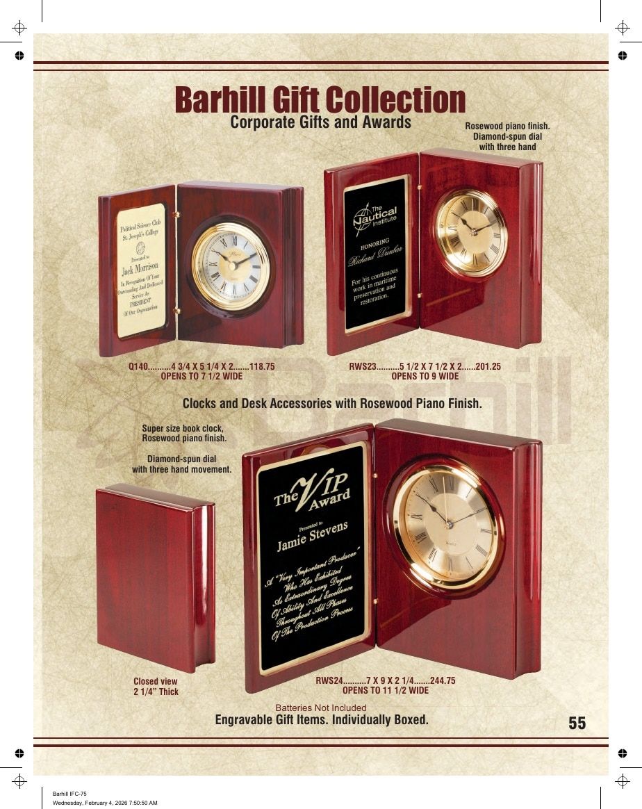 Marco Awards Group Recognition Awards Catalog Weekly Ad January 1 - December 31, 2026