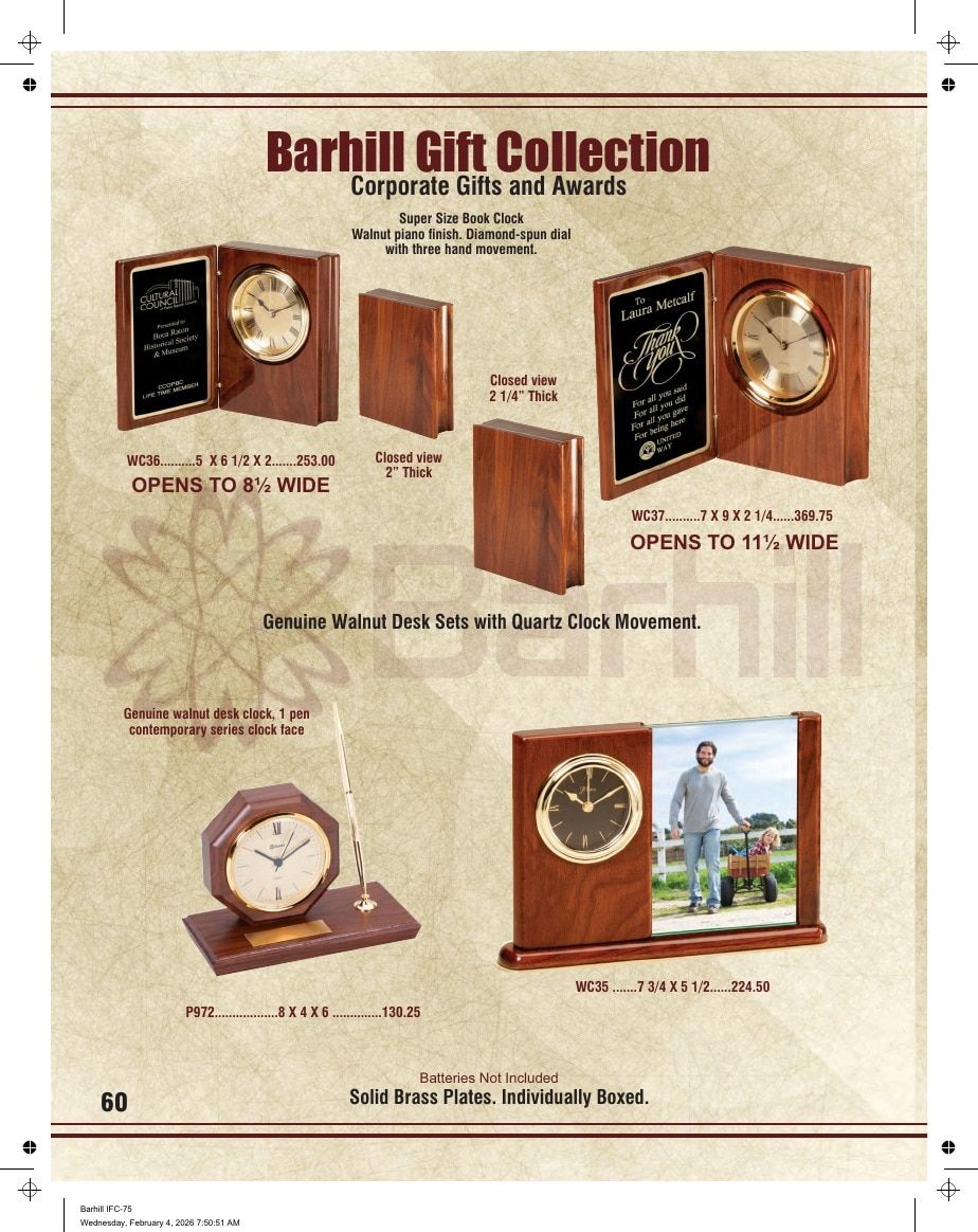 Marco Awards Group Recognition Awards Catalog Weekly Ad January 1 - December 31, 2026