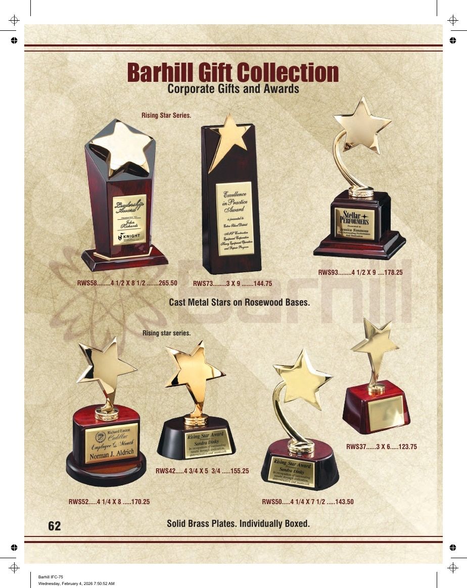 Marco Awards Group Recognition Awards Catalog Weekly Ad January 1 - December 31, 2026