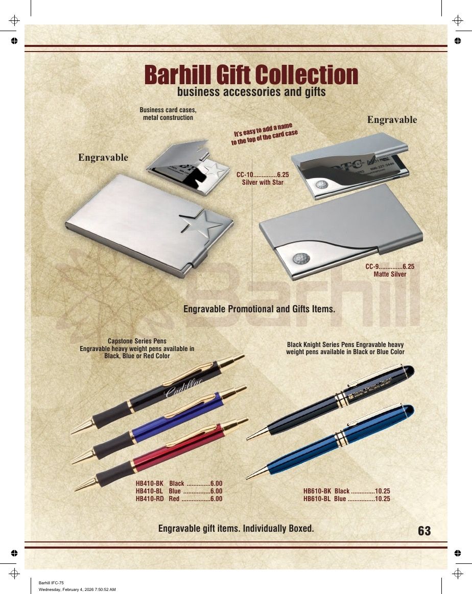 Marco Awards Group Recognition Awards Catalog Weekly Ad January 1 - December 31, 2026