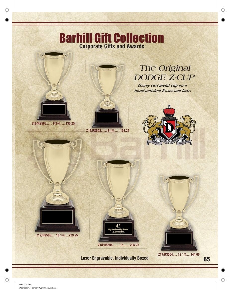 Marco Awards Group Recognition Awards Catalog Weekly Ad January 1 - December 31, 2026